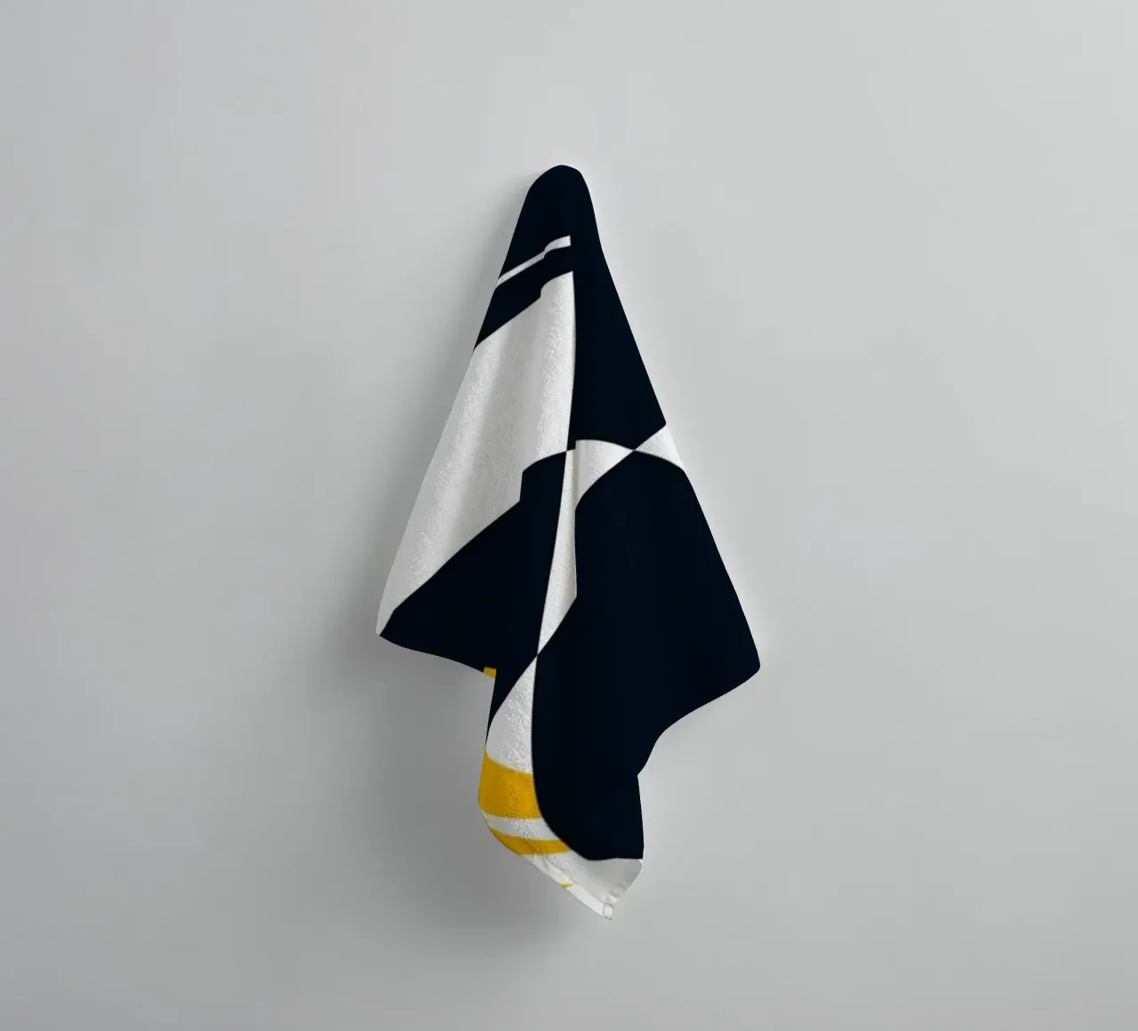 Dynamic composition towel by LisaArtes