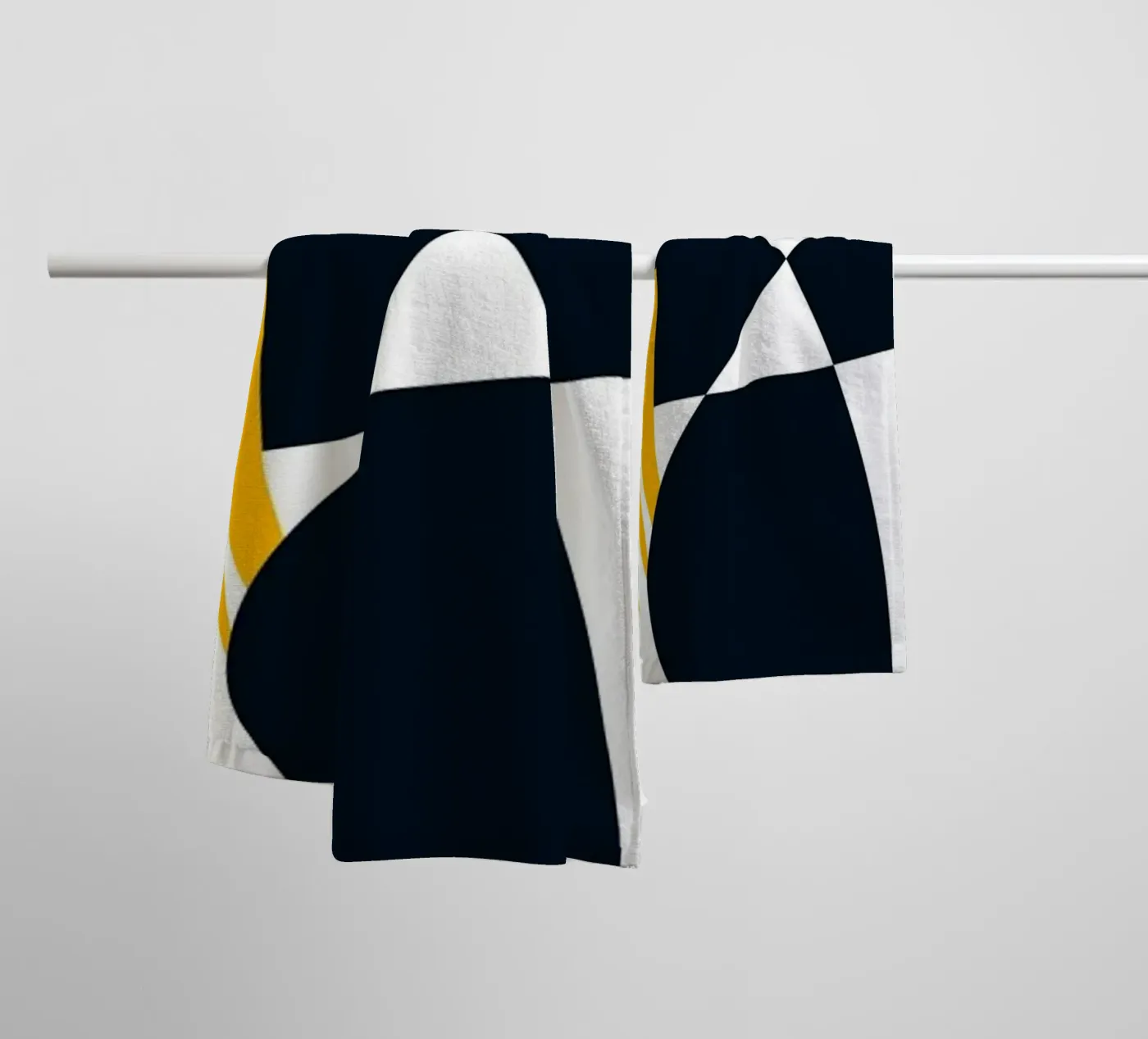 Dynamic composition badhanddoek van LisaArtes