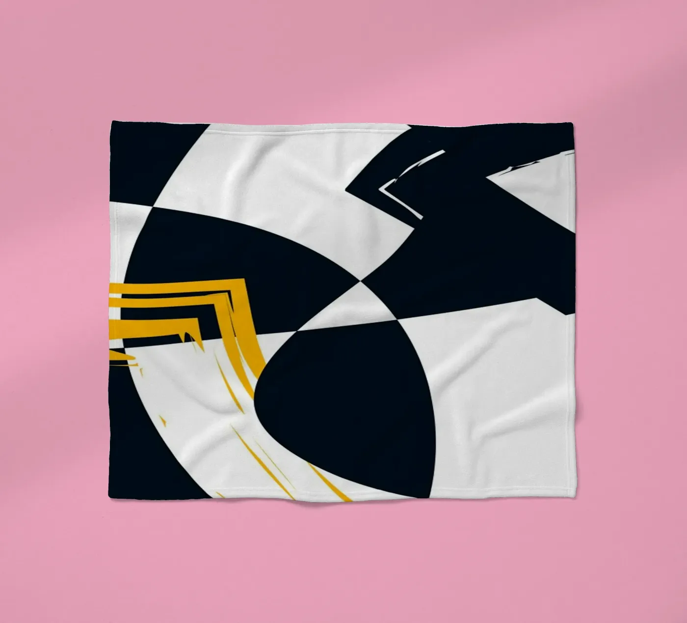 Dynamic composition fleecedeken van LisaArtes