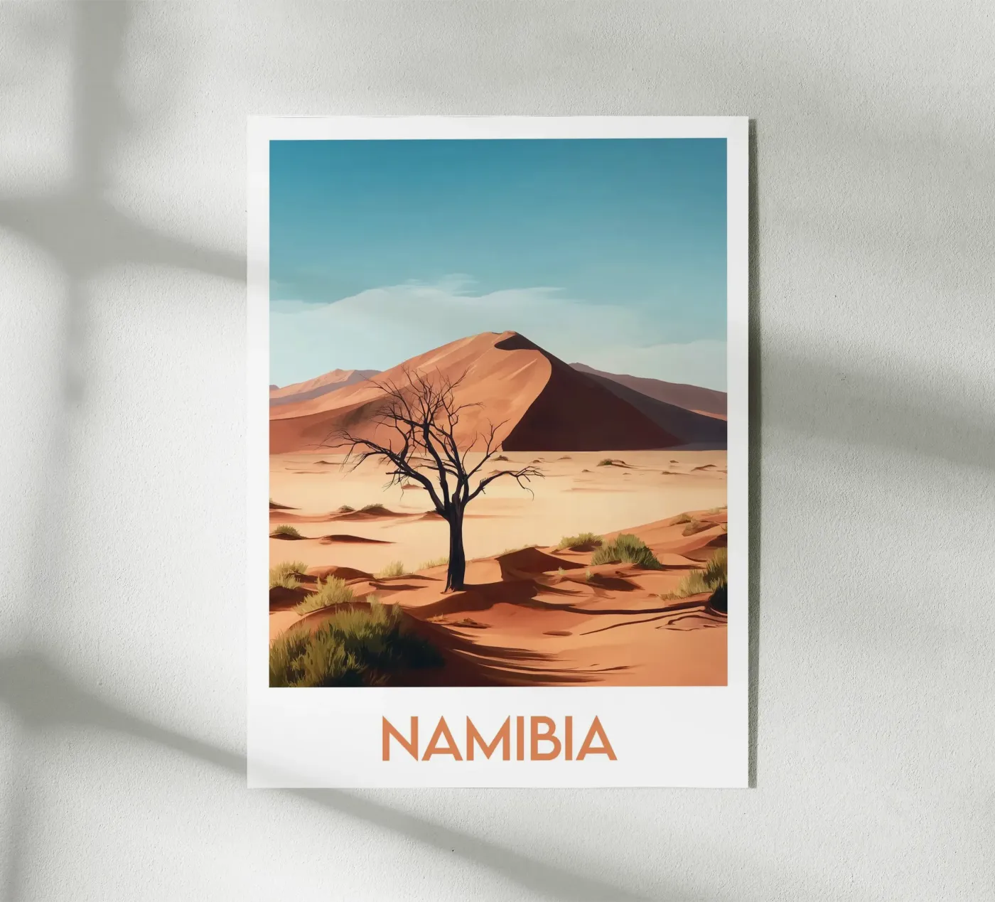 Affiche Namibia plexiglass da Frame the World