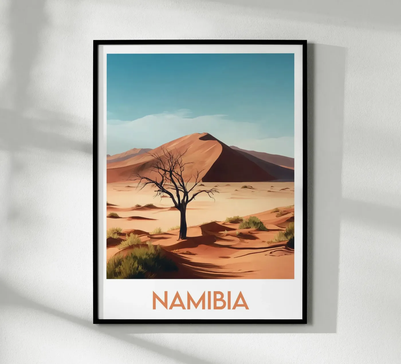 Affiche Namibia poster by Frame the World