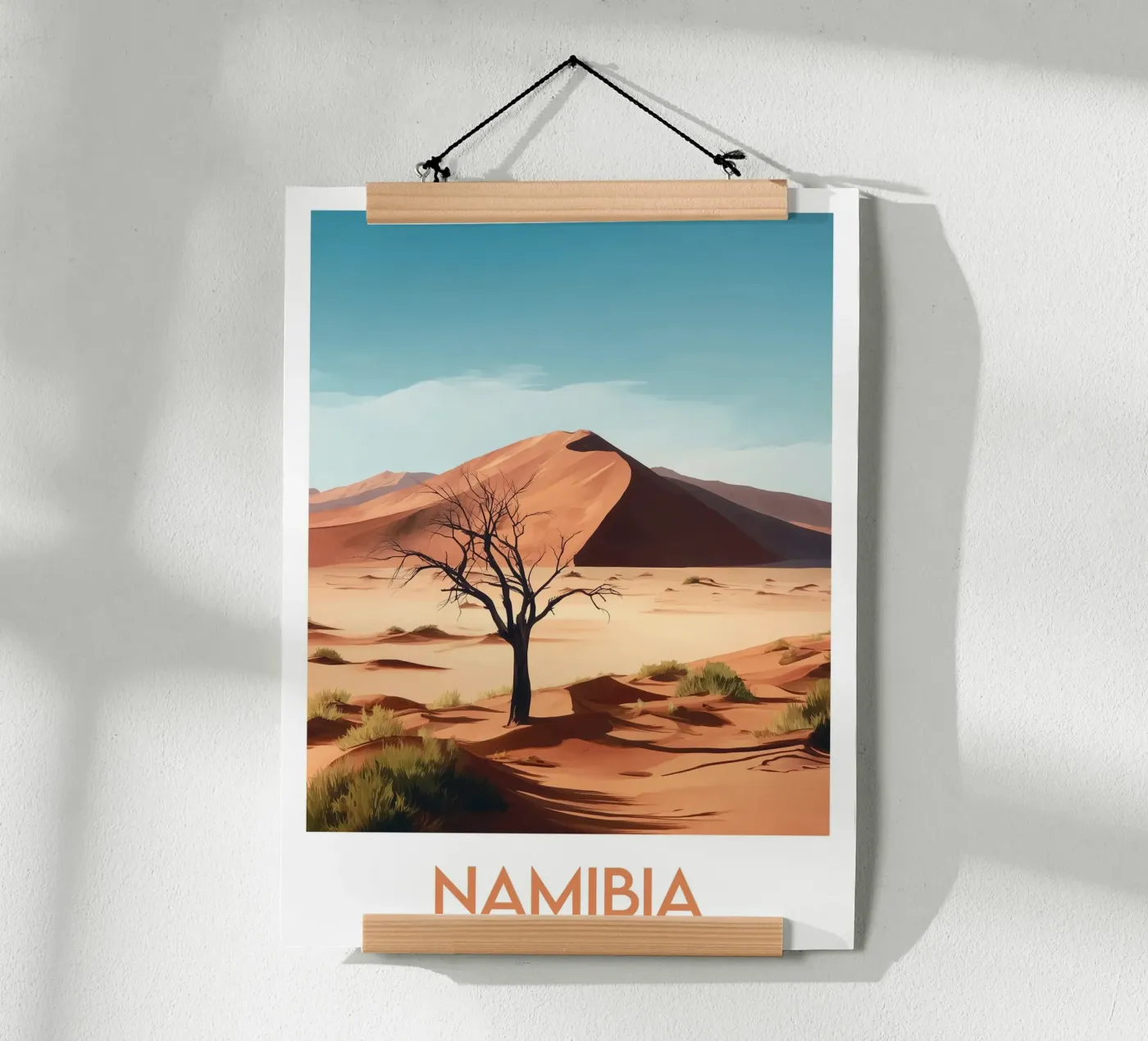 Affiche Namibia poster by Frame the World