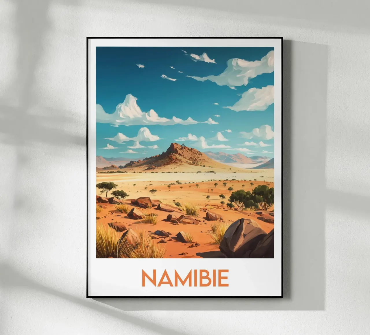 Affiche Namibia plexiglass da Frame the World