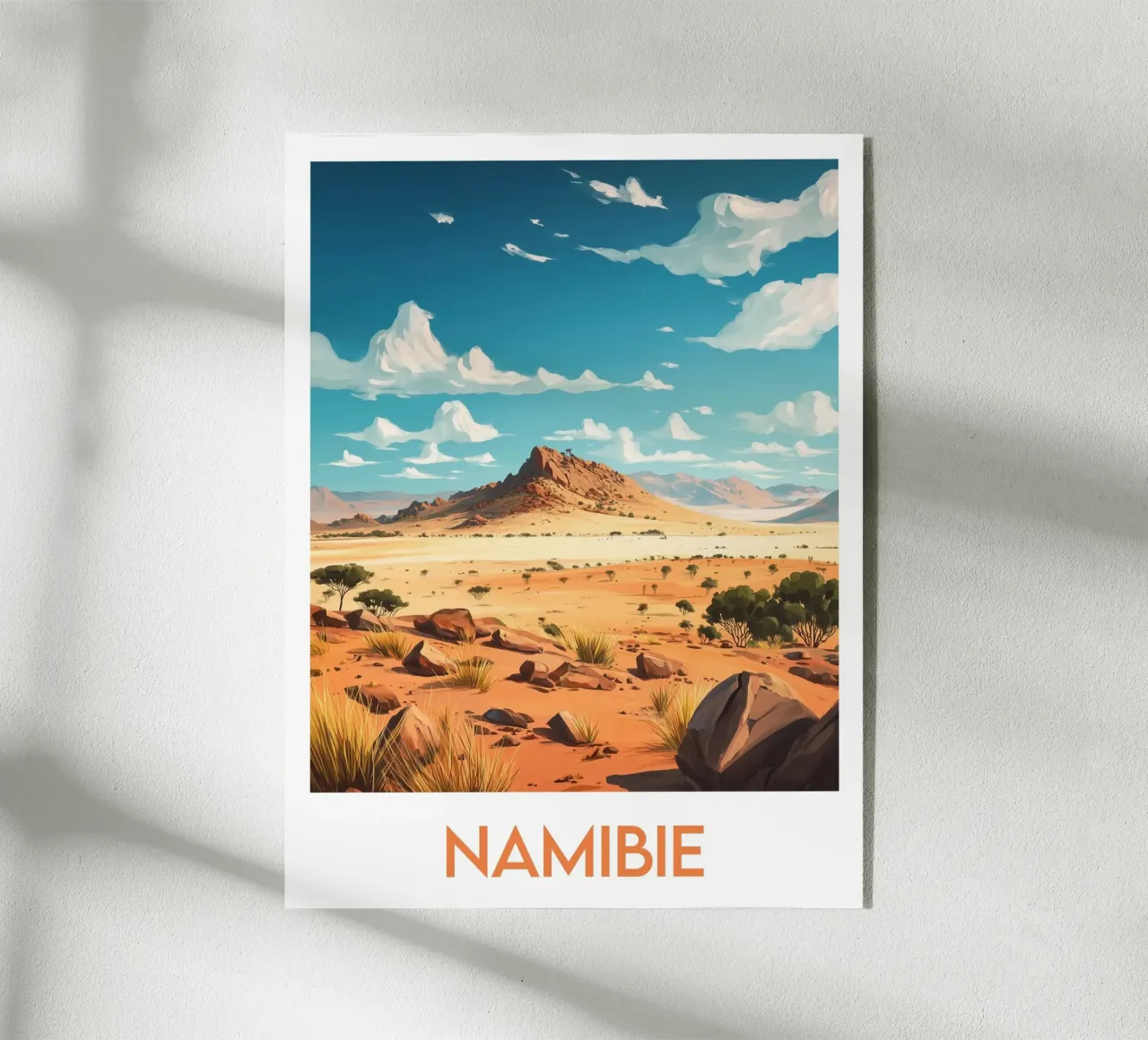 Affiche Namibia plexiglass da Frame the World