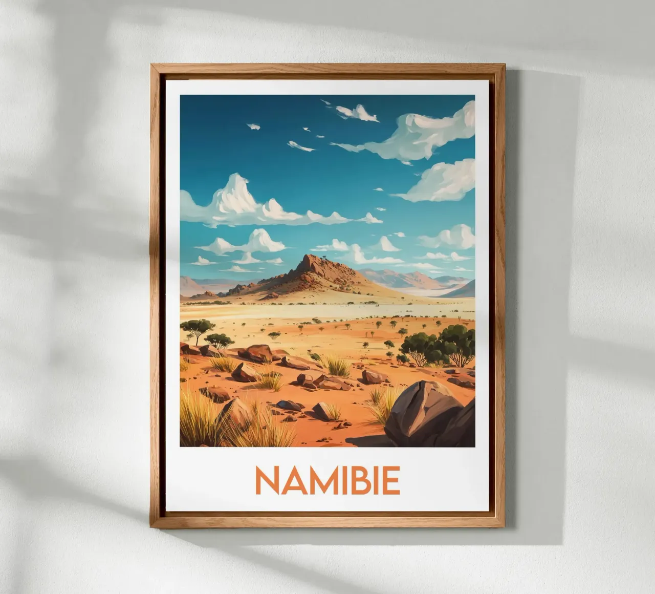 Affiche Namibia pannello forex da Frame the World