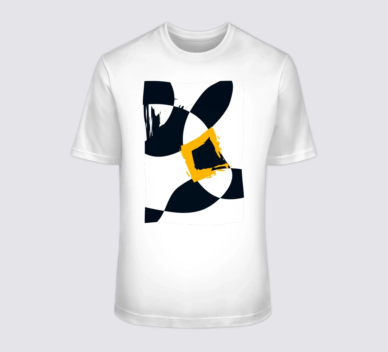 Dynamic and abstract composition t-shirt da LisaArtes