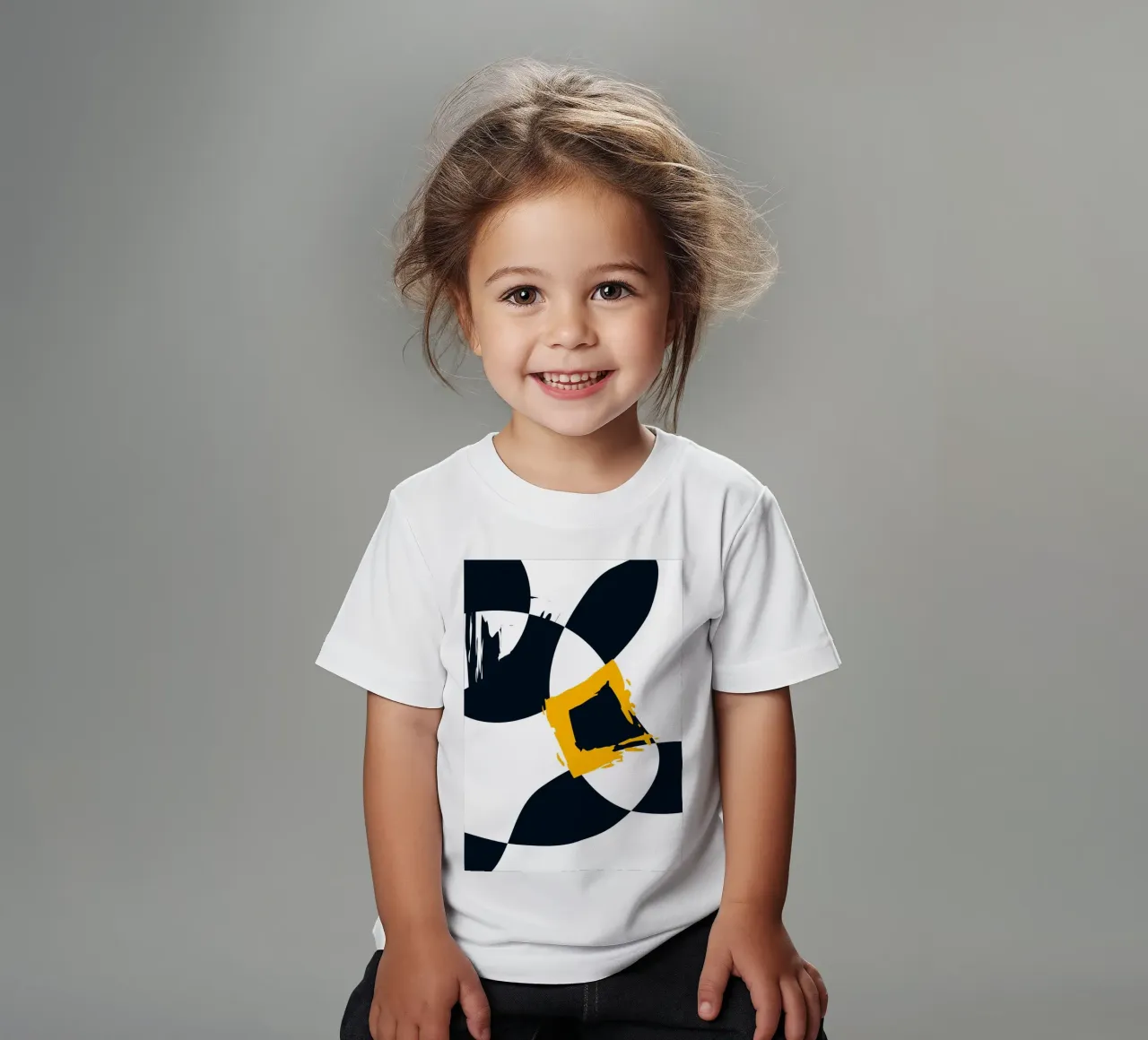 Dynamic and abstract composition t-shirt enfant de LisaArtes