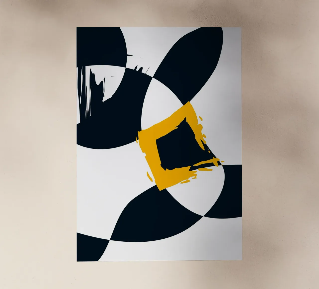 Dynamic and abstract composition pellicola backlit da LisaArtes