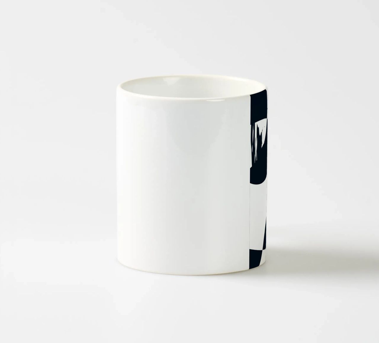 Dynamic and abstract composition tazza in ceramica da LisaArtes