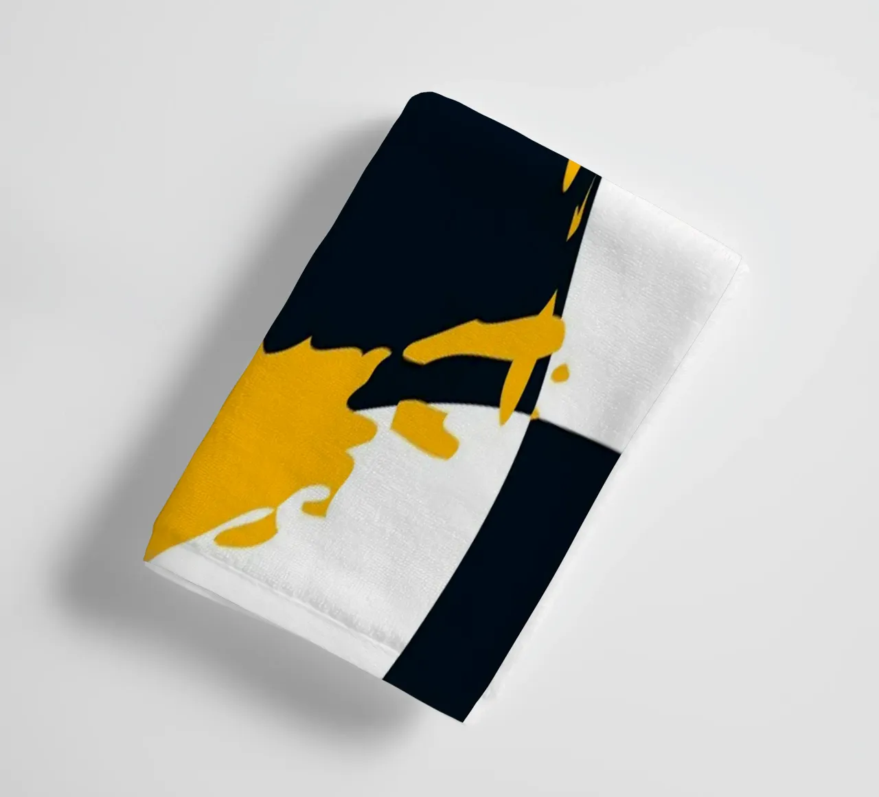 Dynamic and abstract composition serviette de bain de LisaArtes