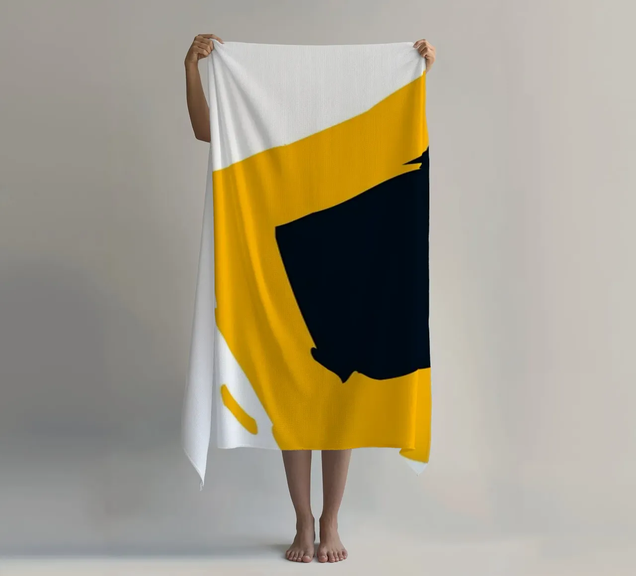 Dynamic and abstract composition telo mare da LisaArtes