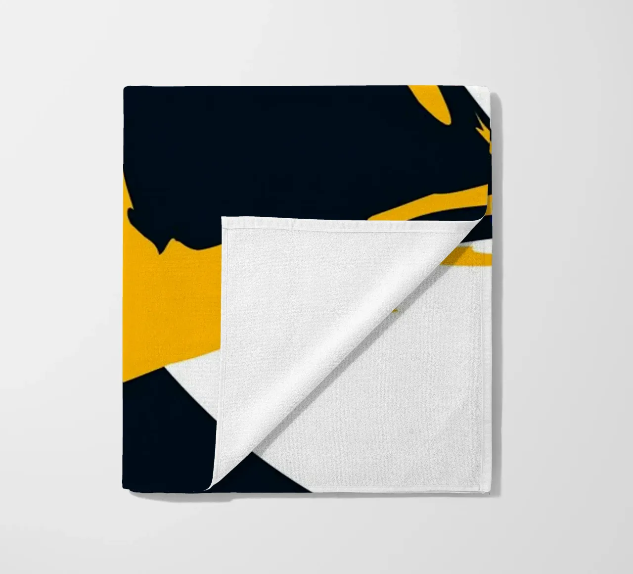 Dynamic and abstract composition beach towel by LisaArtes