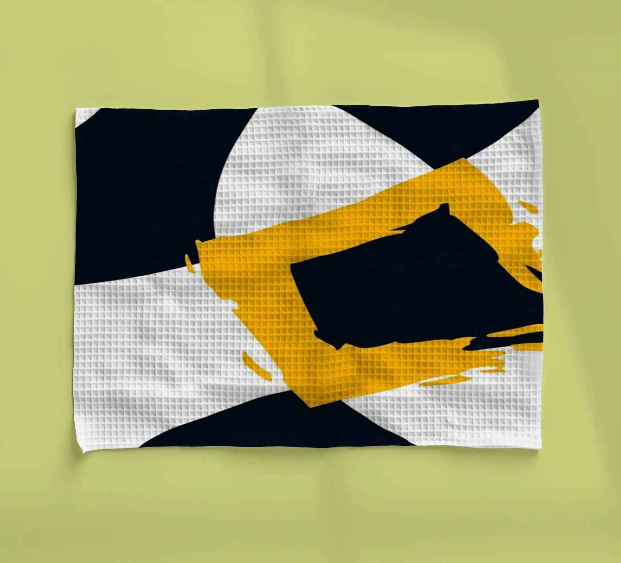 Dynamic and abstract composition Geschirrtuch von LisaArtes