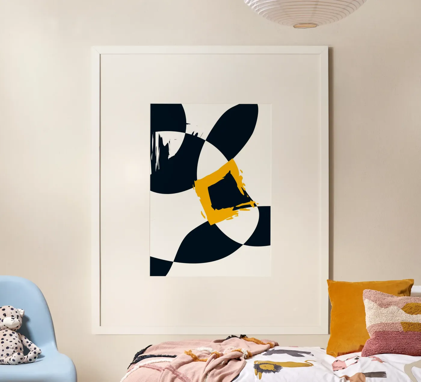 Dynamic and abstract composition poster da LisaArtes