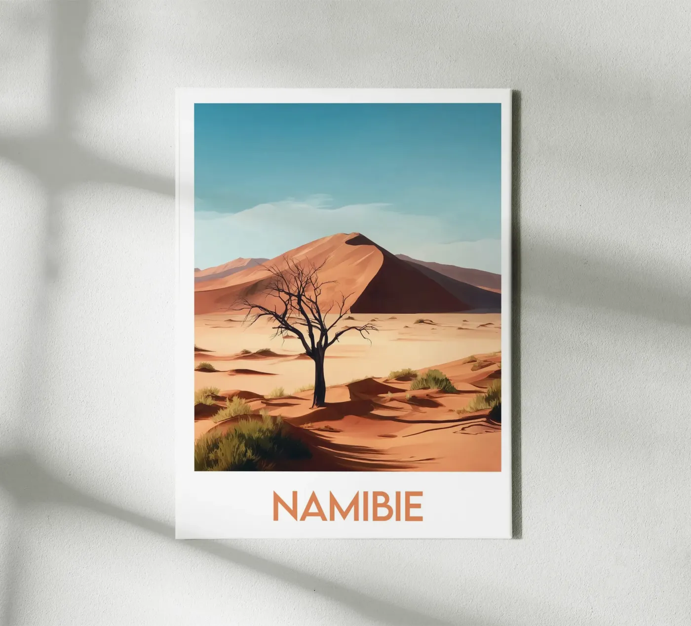 Affiche Namibia canvas by Frame the World