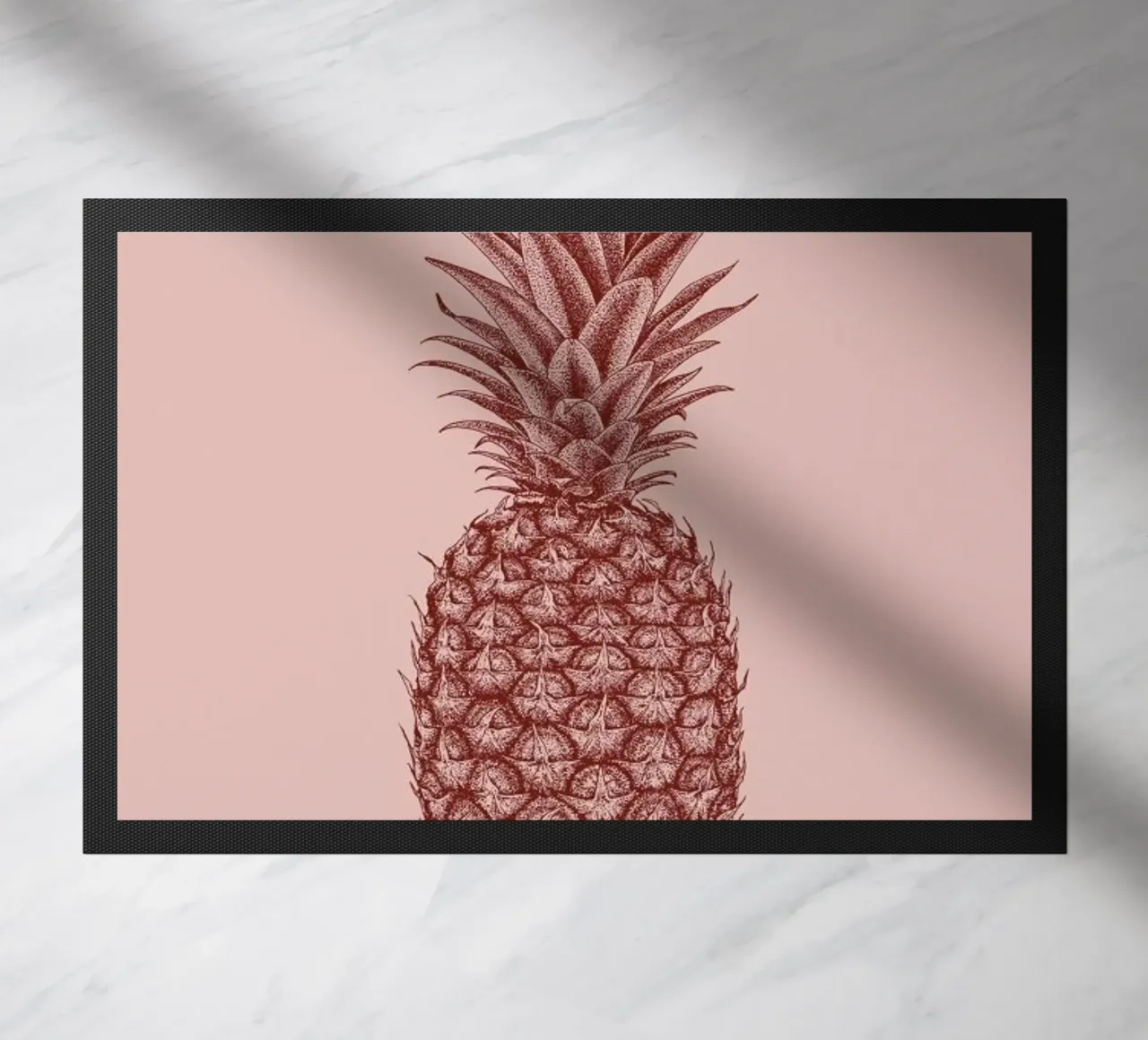Pineapple II doormat by Flora & Fauna