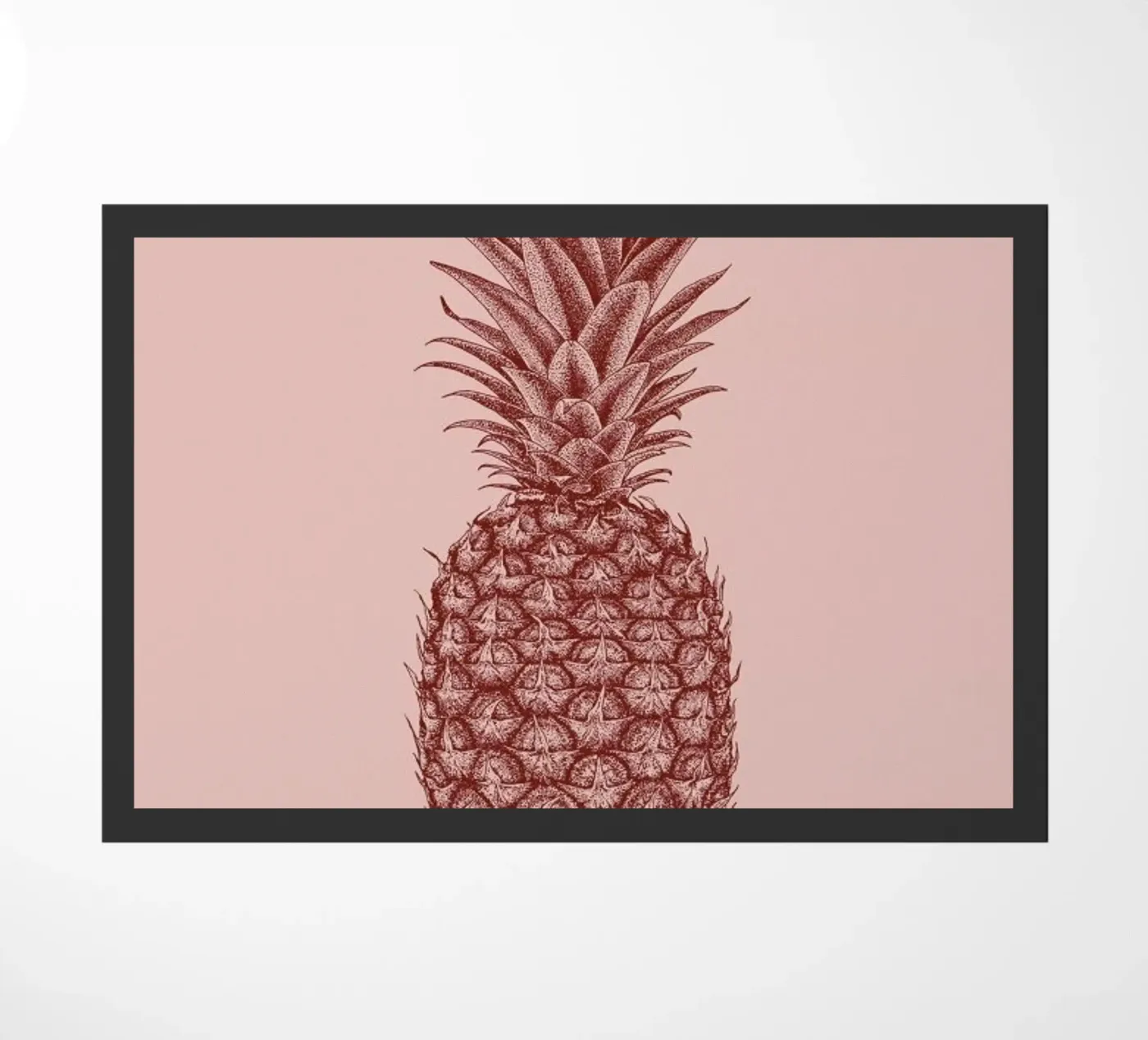 Pineapple II deurmat van Flora & Fauna