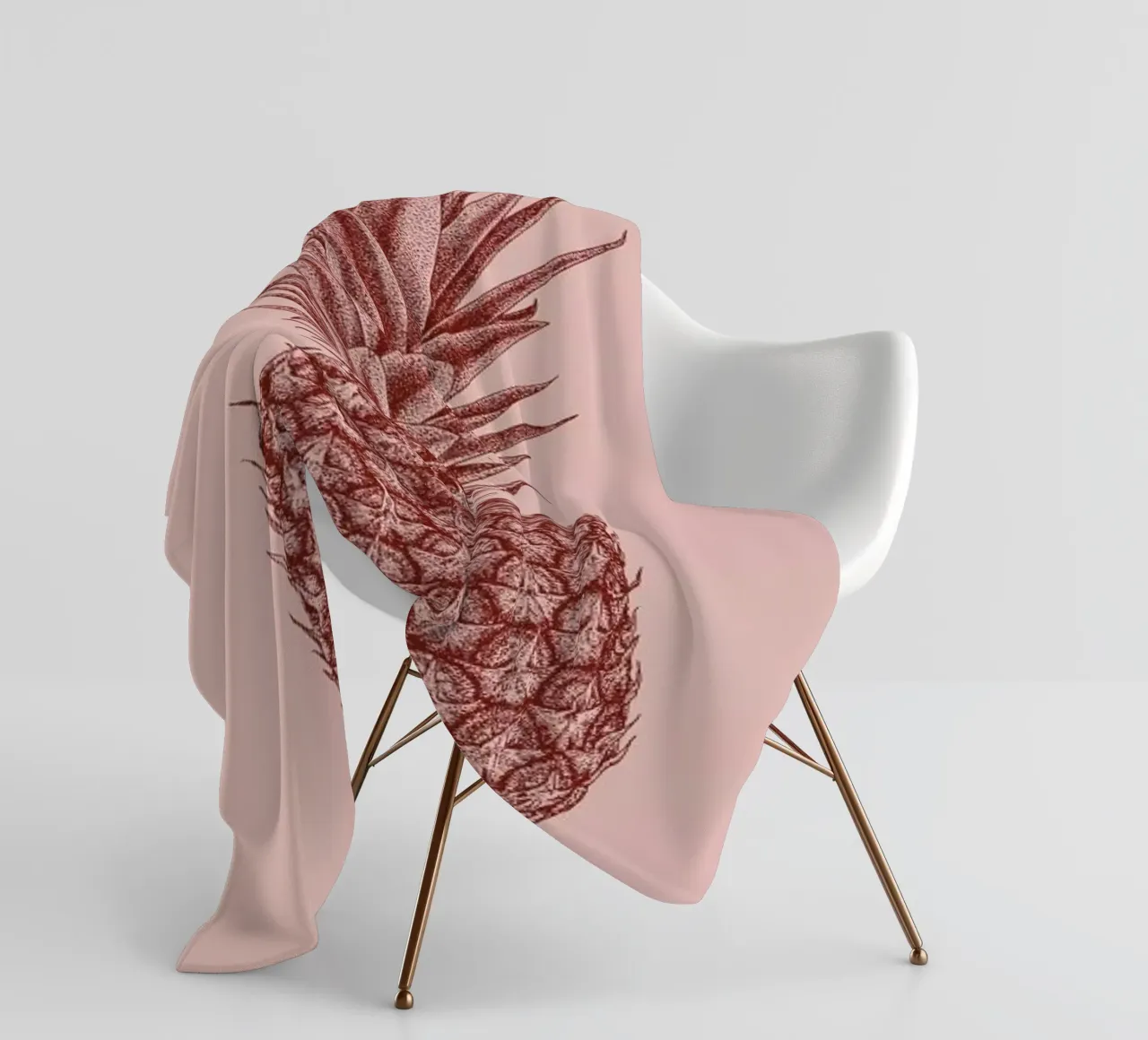 Pineapple II fleecedeken van Flora & Fauna