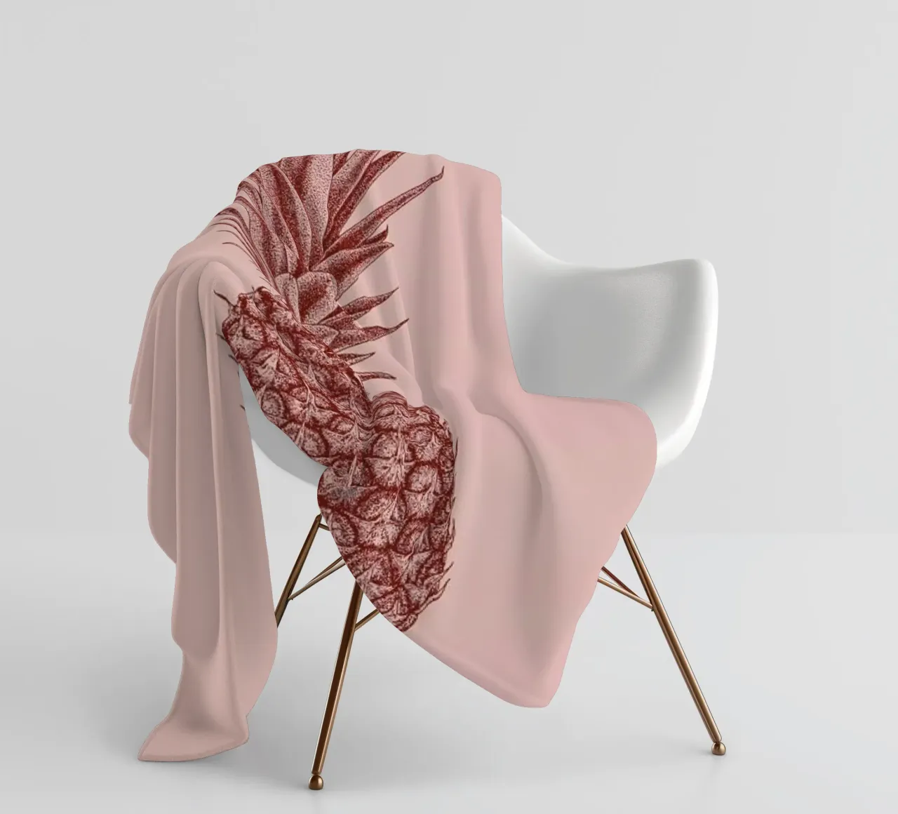 Pineapple II fleecedeken van Flora & Fauna