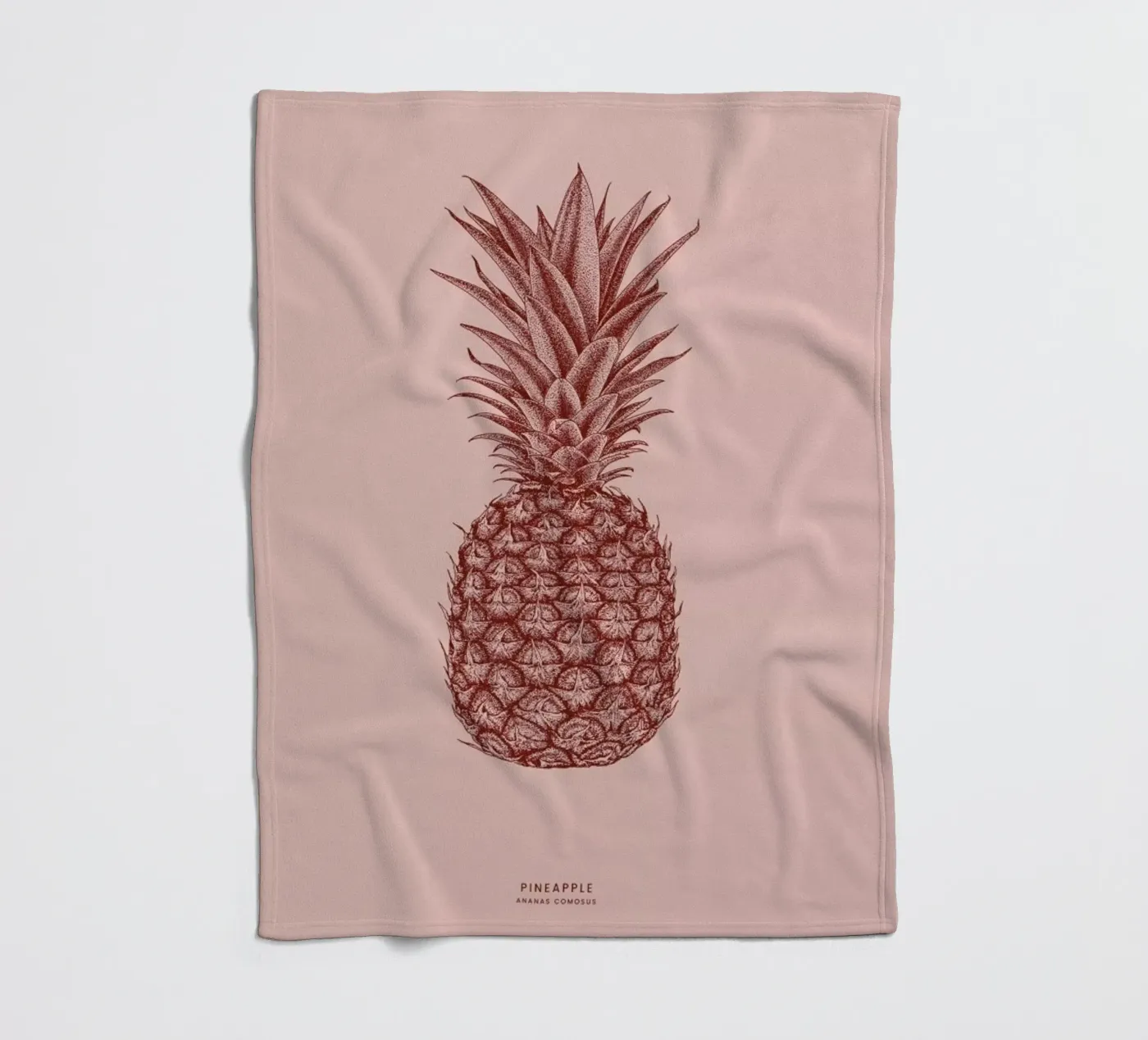 Pineapple II fleecedeken van Flora & Fauna