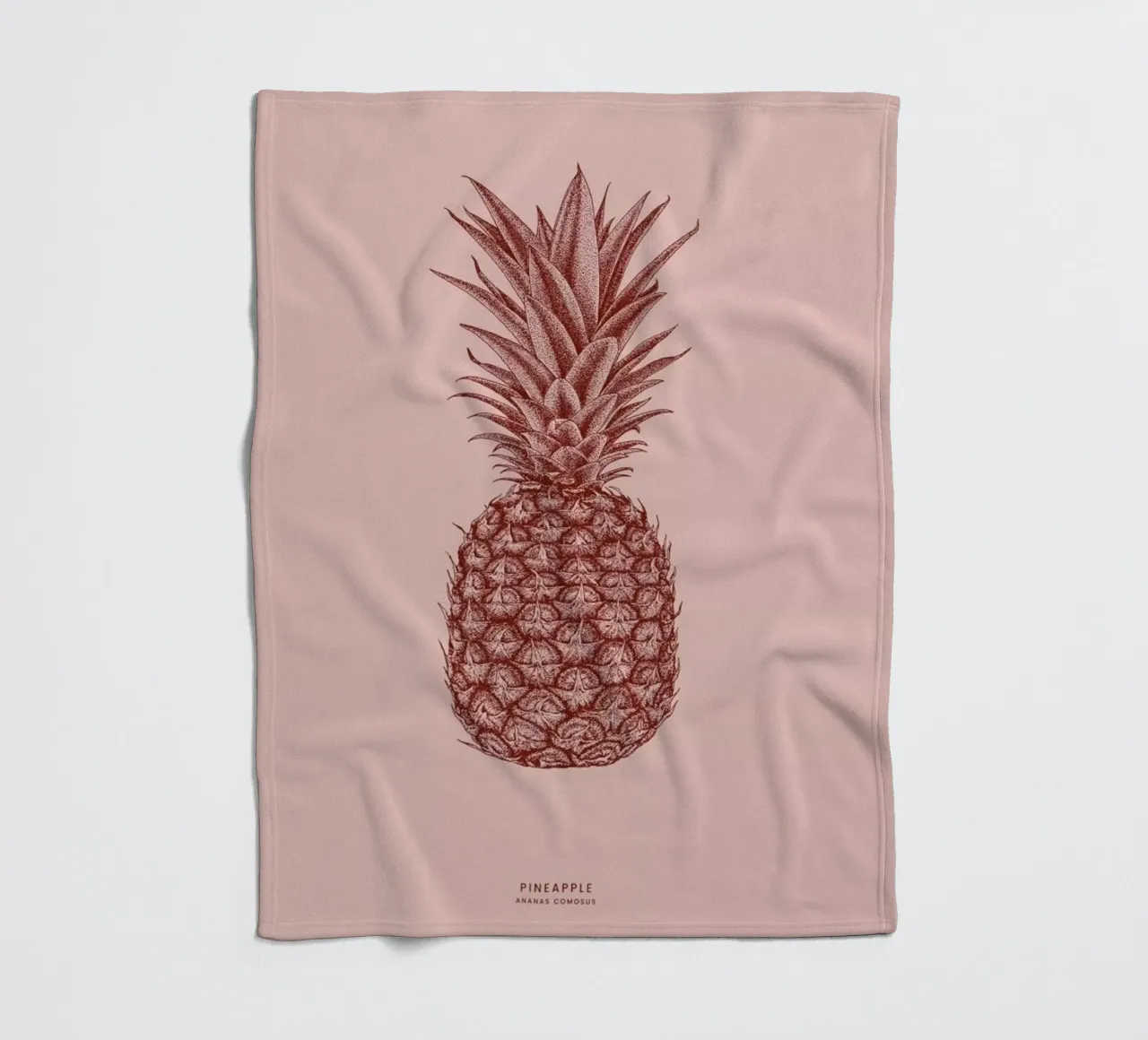 Pineapple II fleecedeken van Flora & Fauna