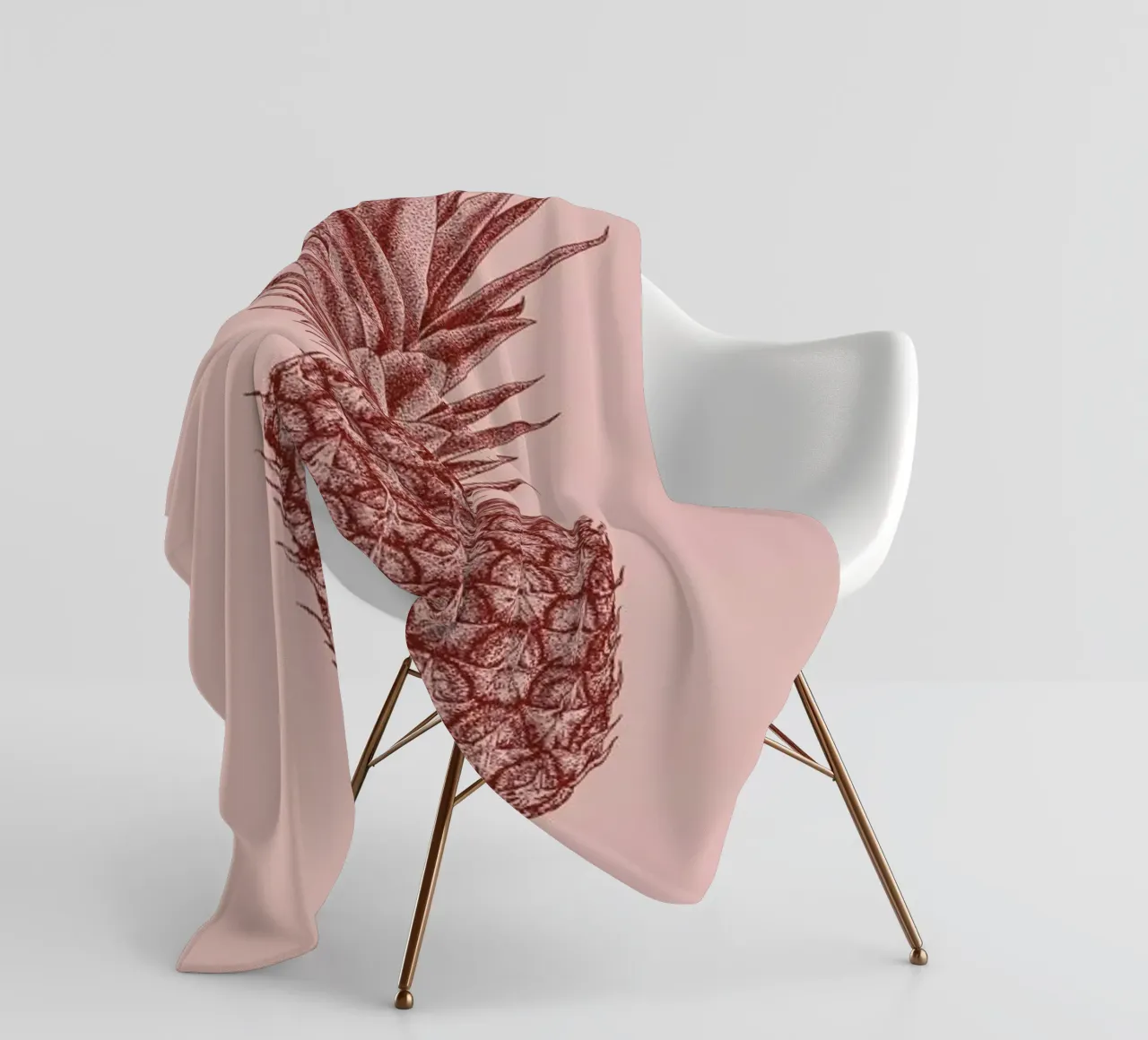 Pineapple II fleecedeken van Flora & Fauna