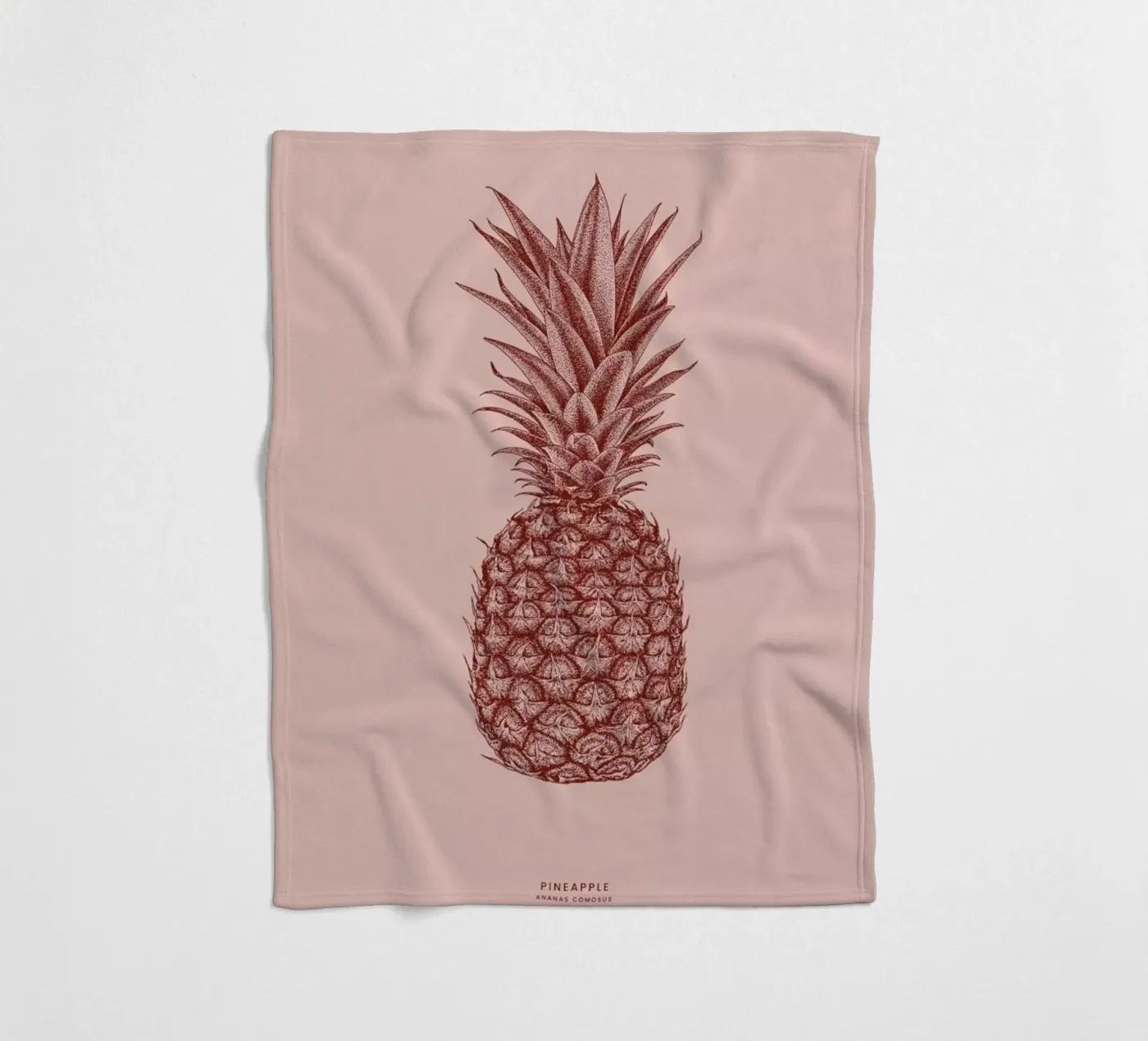 Pineapple II fleecedeken van Flora & Fauna