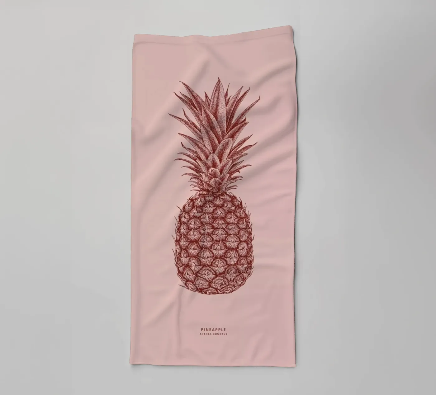 Pineapple II towel by Flora & Fauna