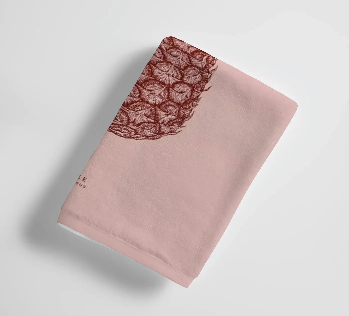 Pineapple II towel by Flora & Fauna