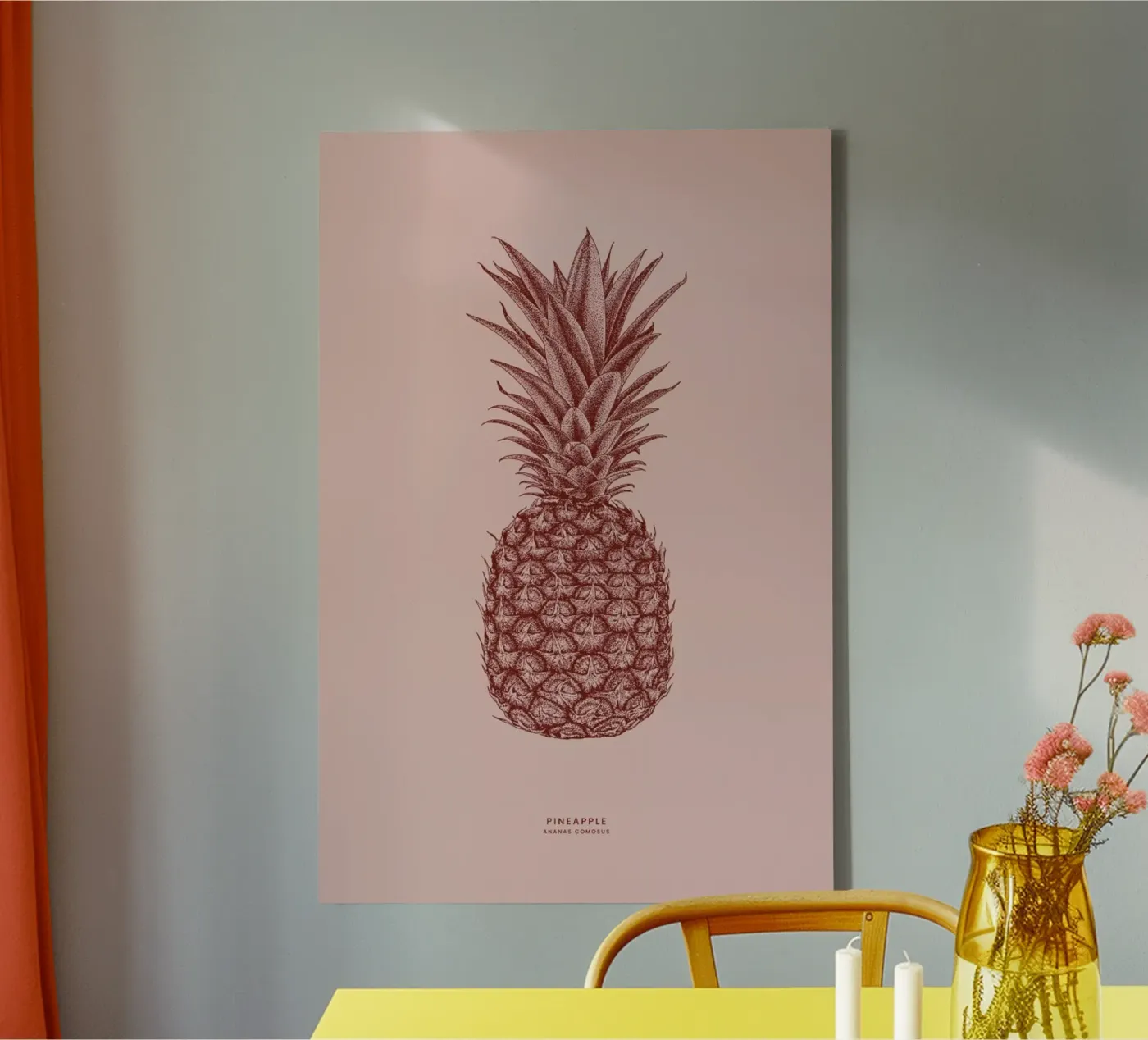 Pineapple II tela da Flora & Fauna