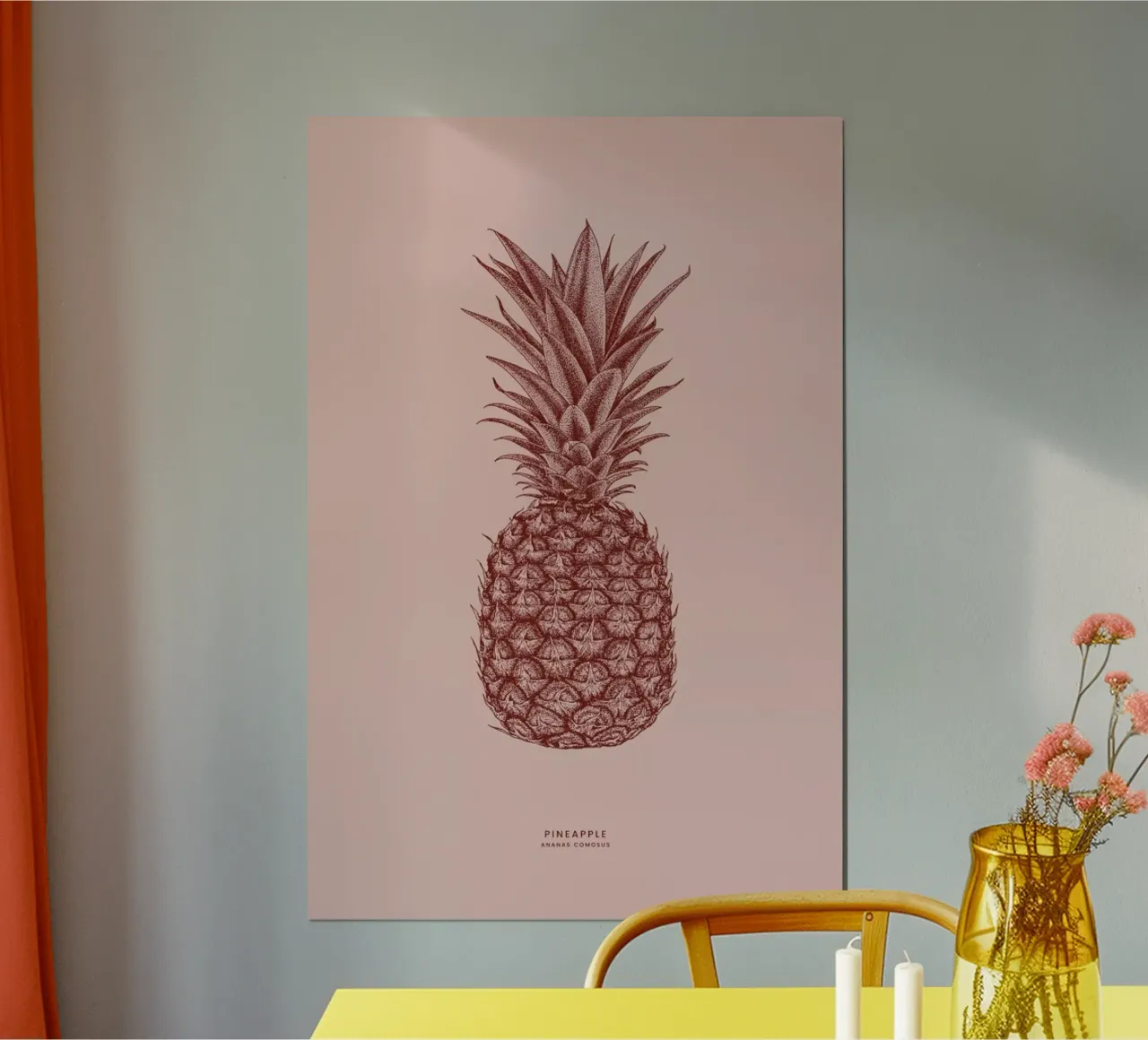 Pineapple II poster da Flora & Fauna