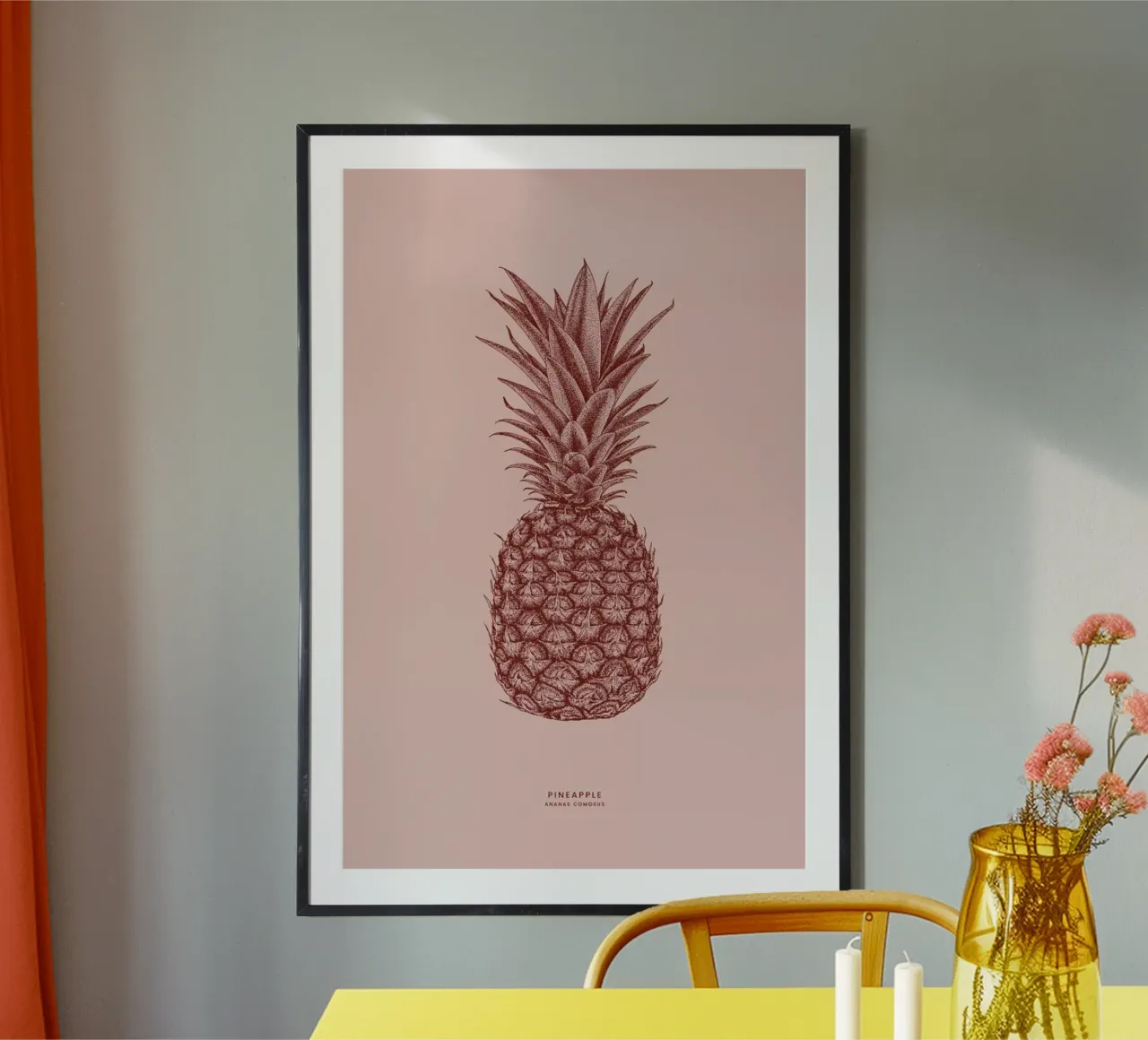 Pineapple II poster da Flora & Fauna