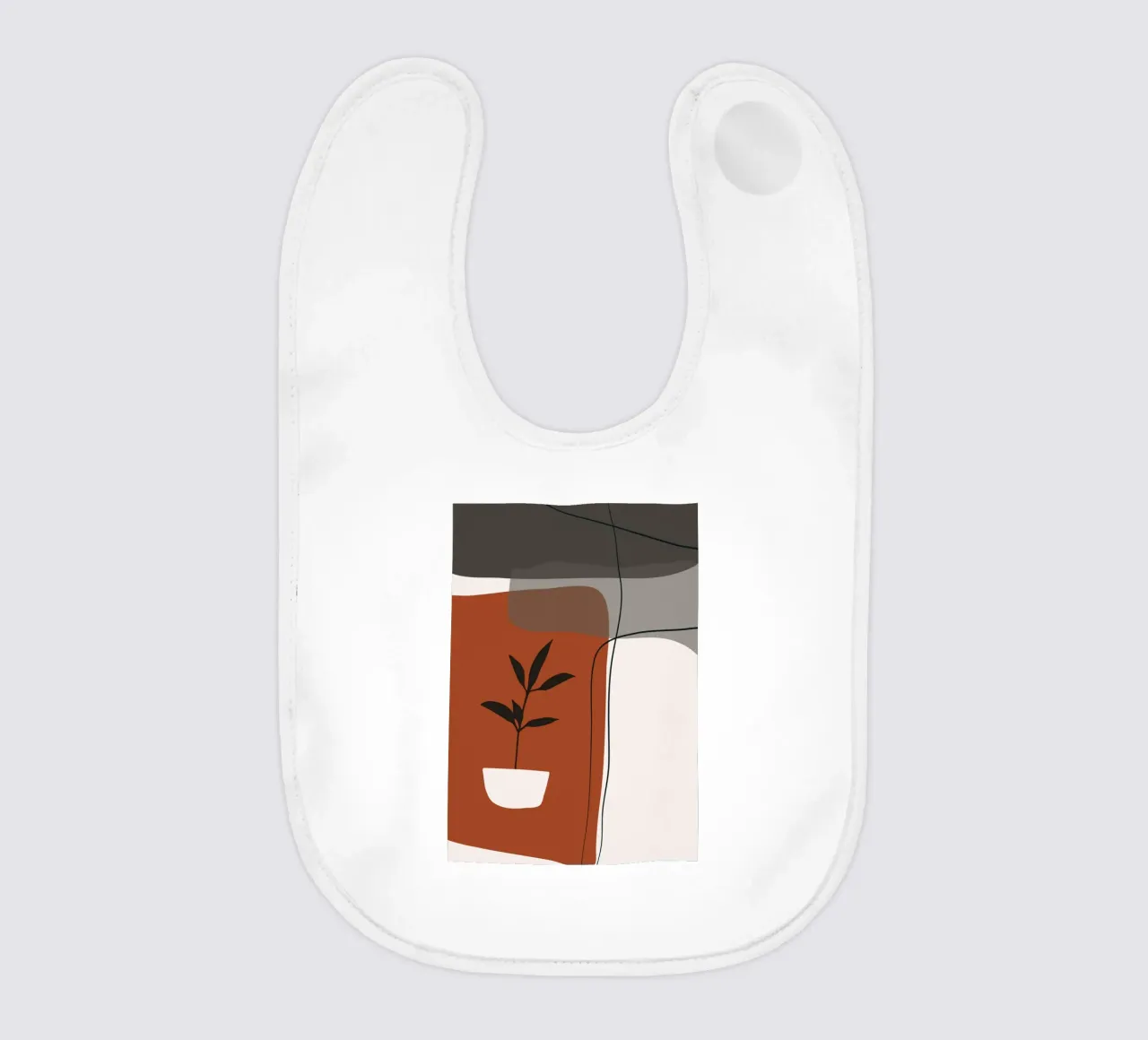 Minimalistic simple potted Babylätzchen von edsonramosart