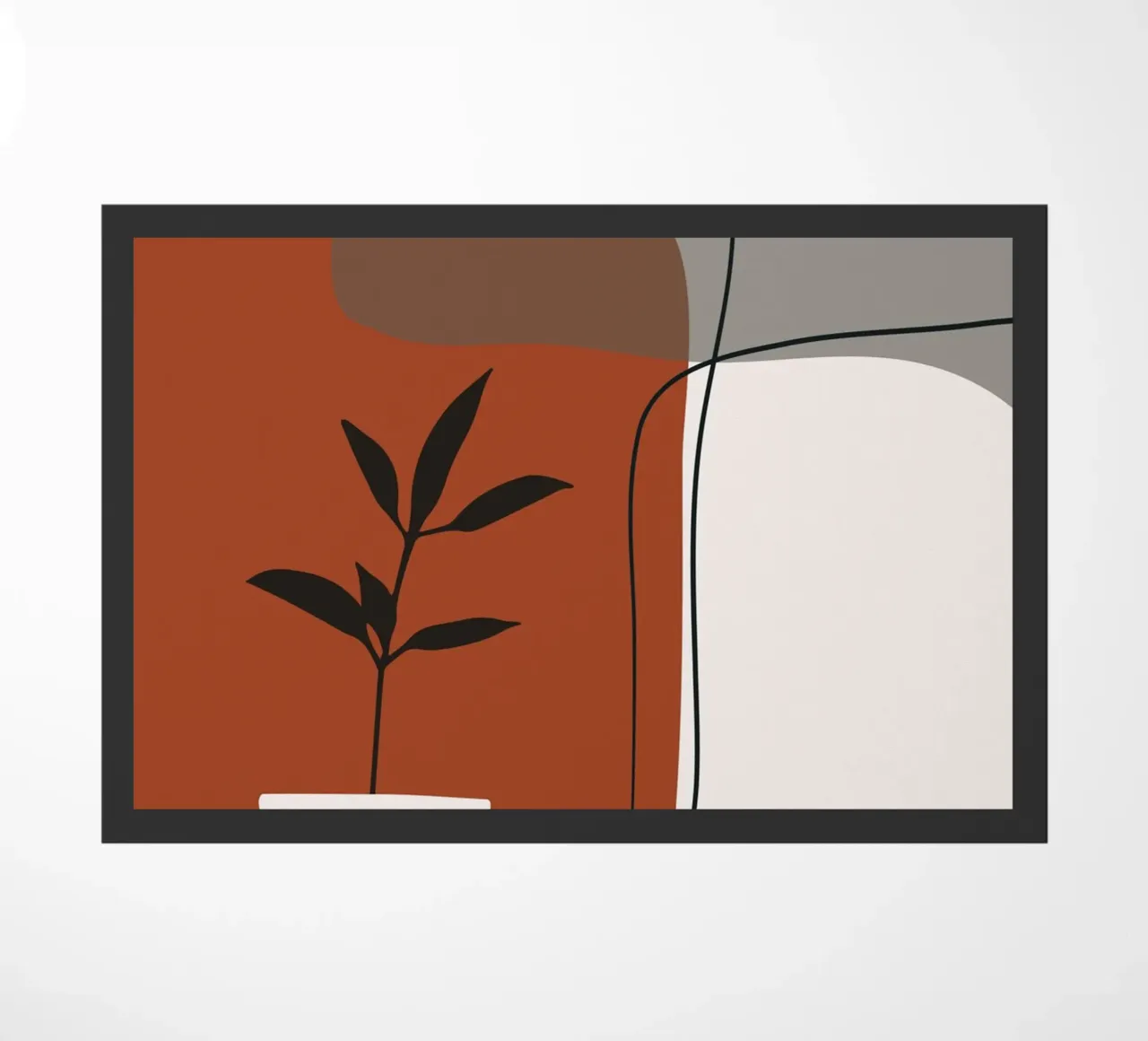 Minimalistic simple potted zerbino da edsonramosart