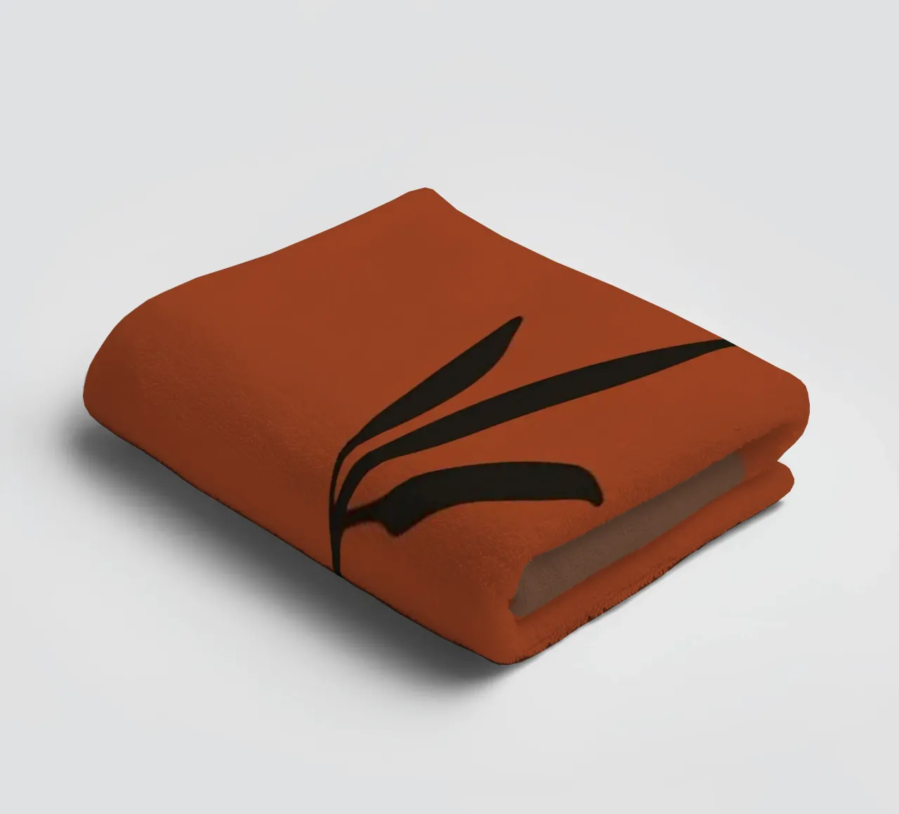 Minimalistic simple potted asciugamano da bagno da edsonramosart