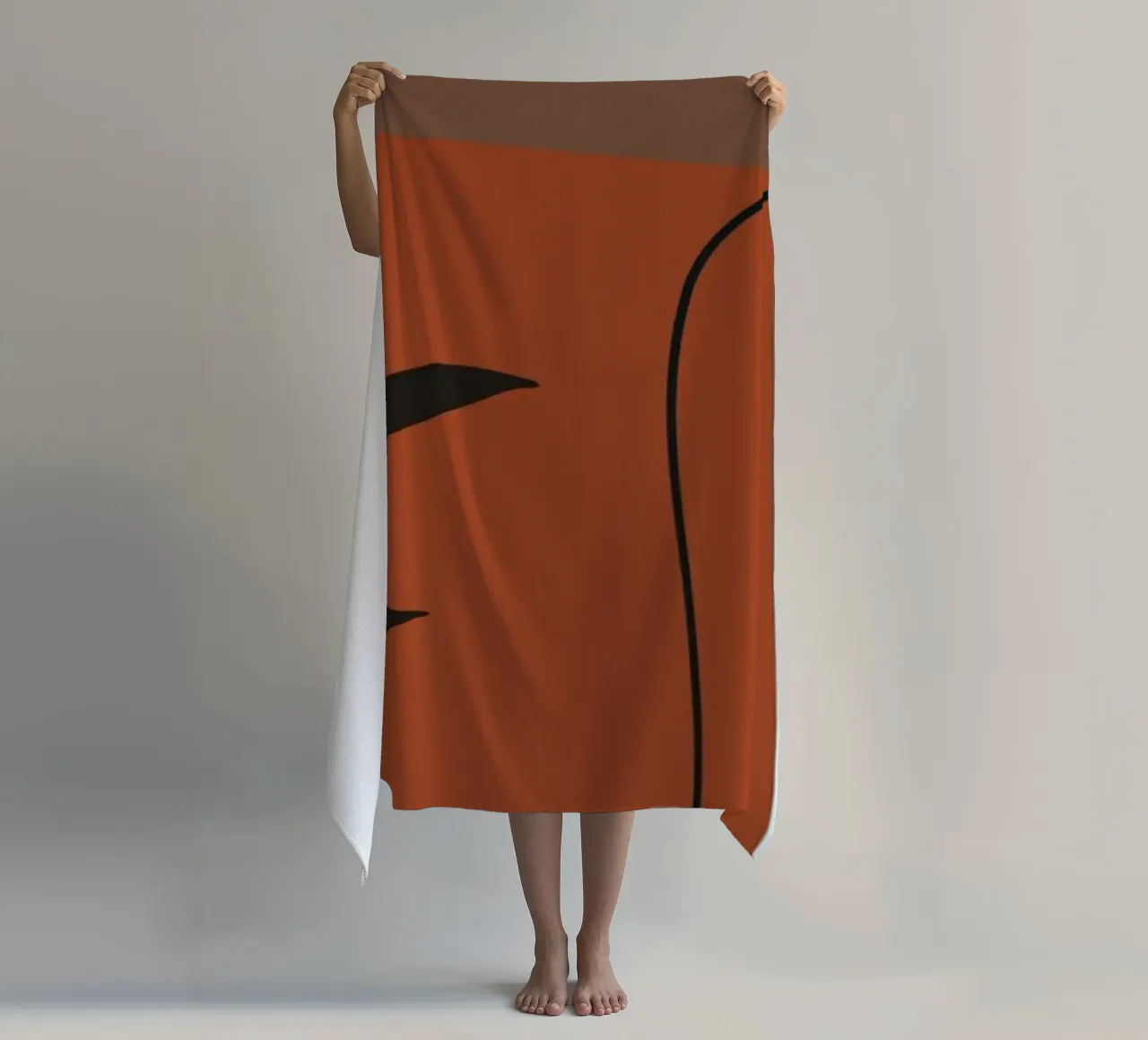 Minimalistic simple potted telo mare da edsonramosart