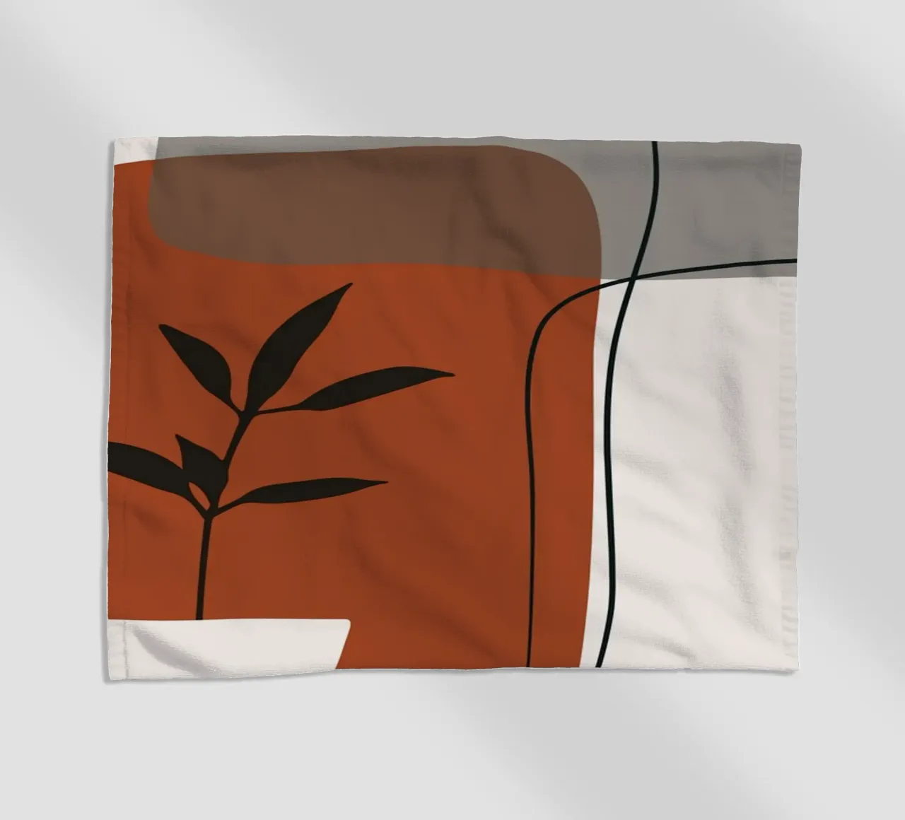 Minimalistic simple potted telo mare da edsonramosart