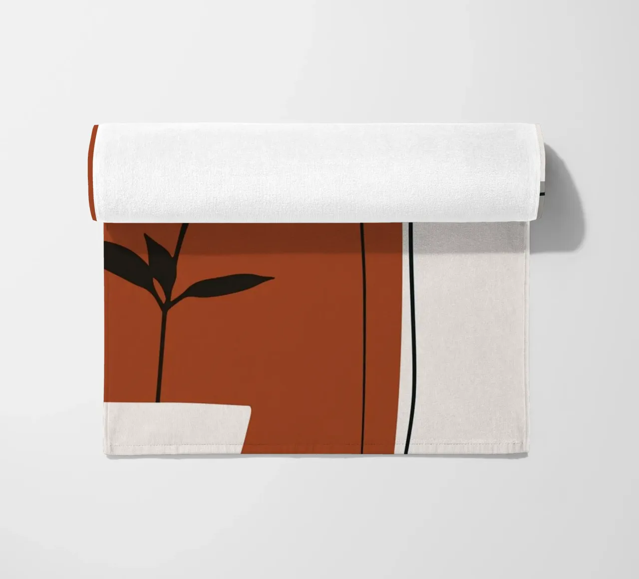 Minimalistic simple potted telo mare da edsonramosart