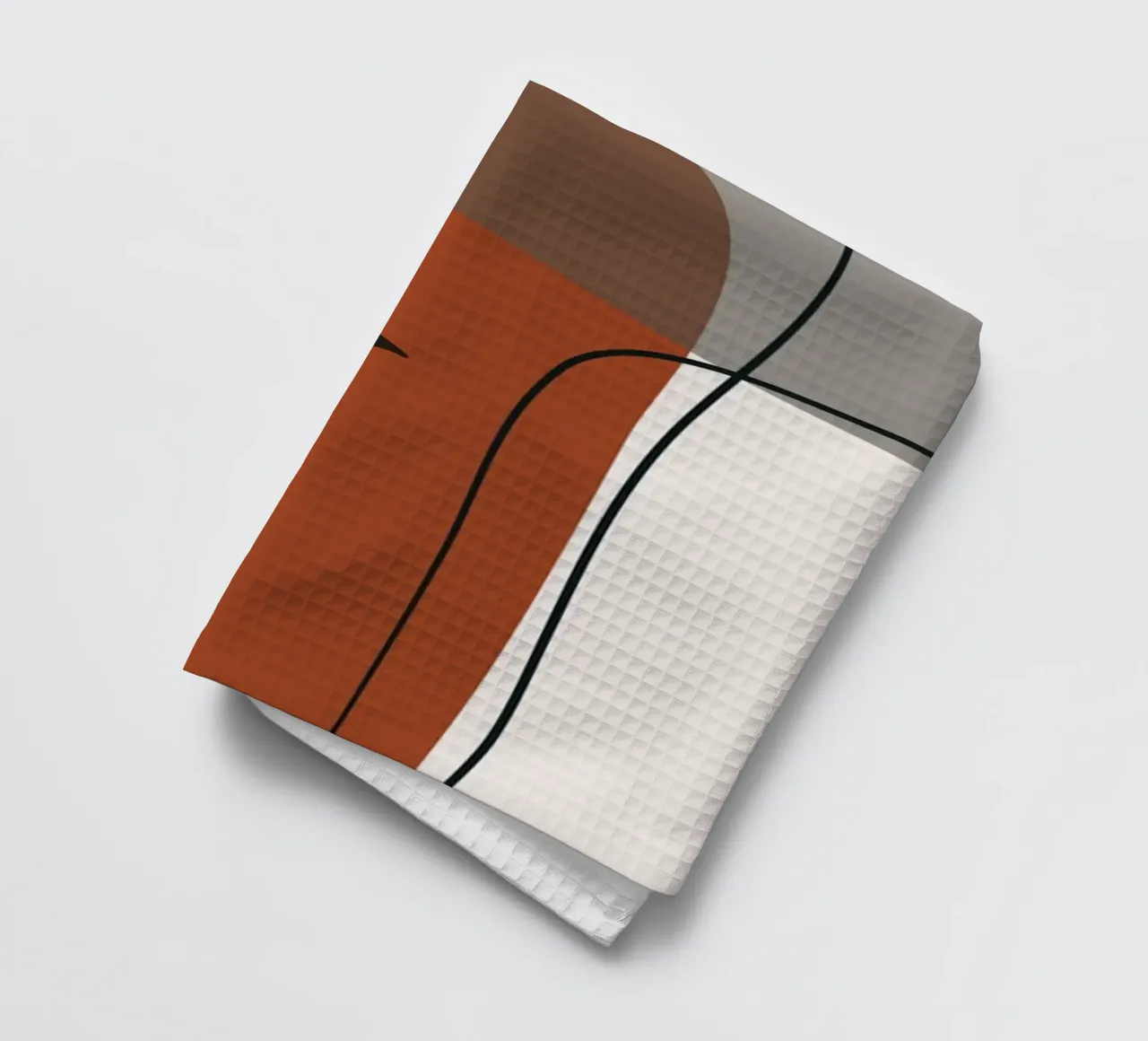 Minimalistic simple potted canovaccio da cucina da edsonramosart