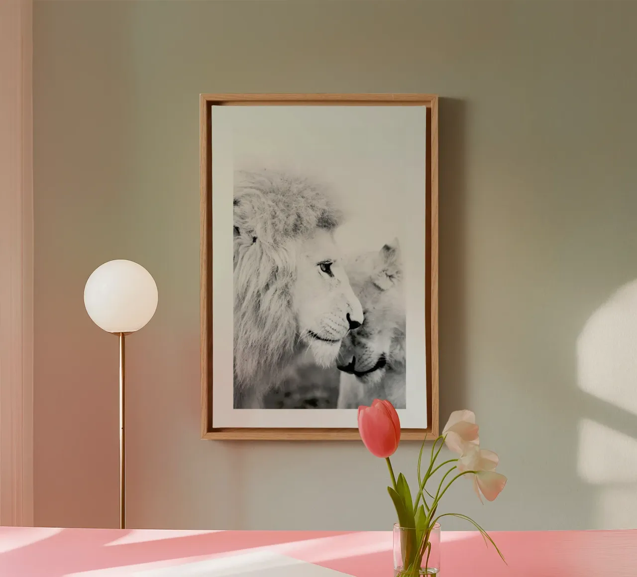 A Softer Side tela con Cornice a cassetta da Natural Kingdom