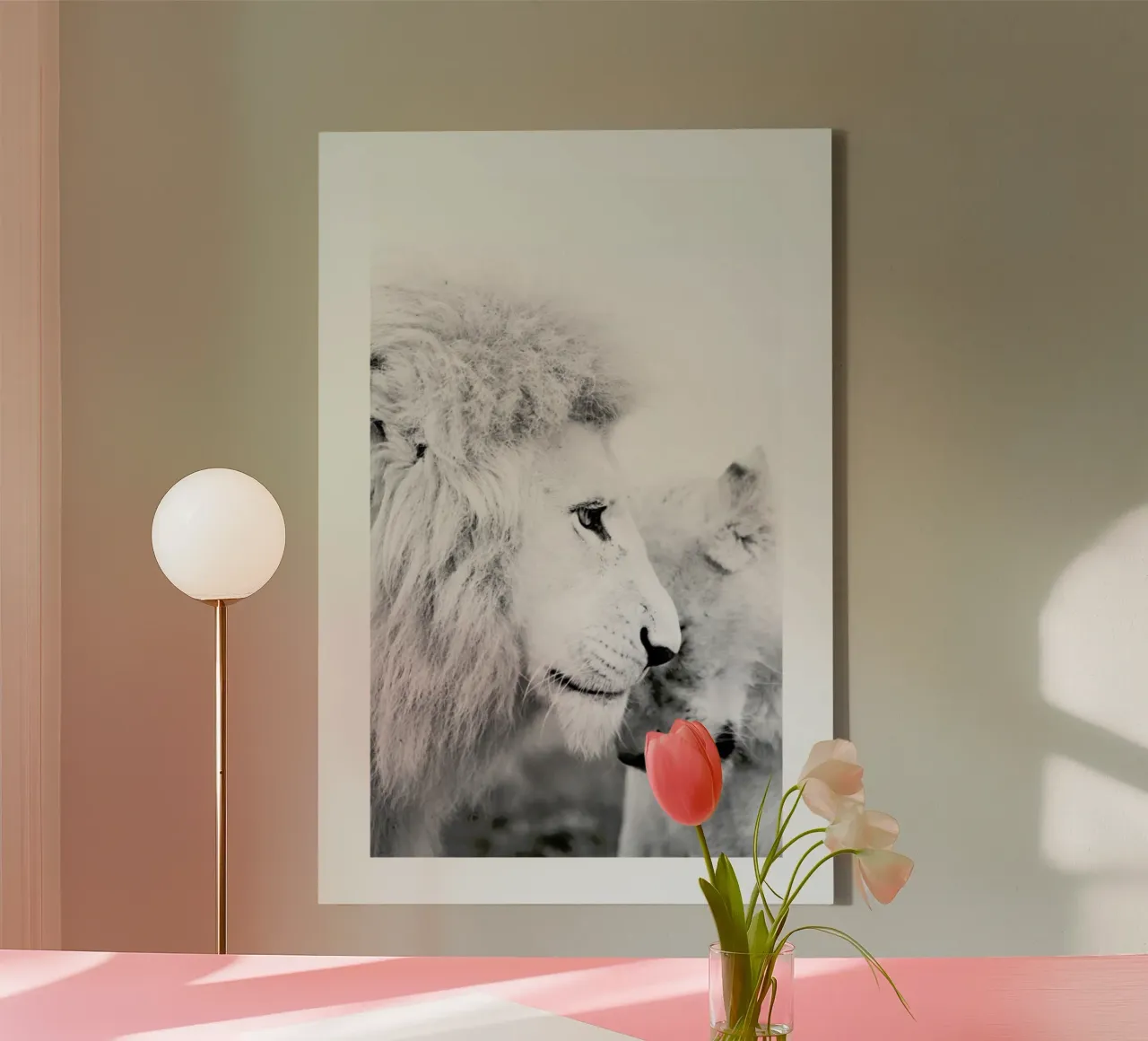 A Softer Side tela con Cornice a cassetta da Natural Kingdom