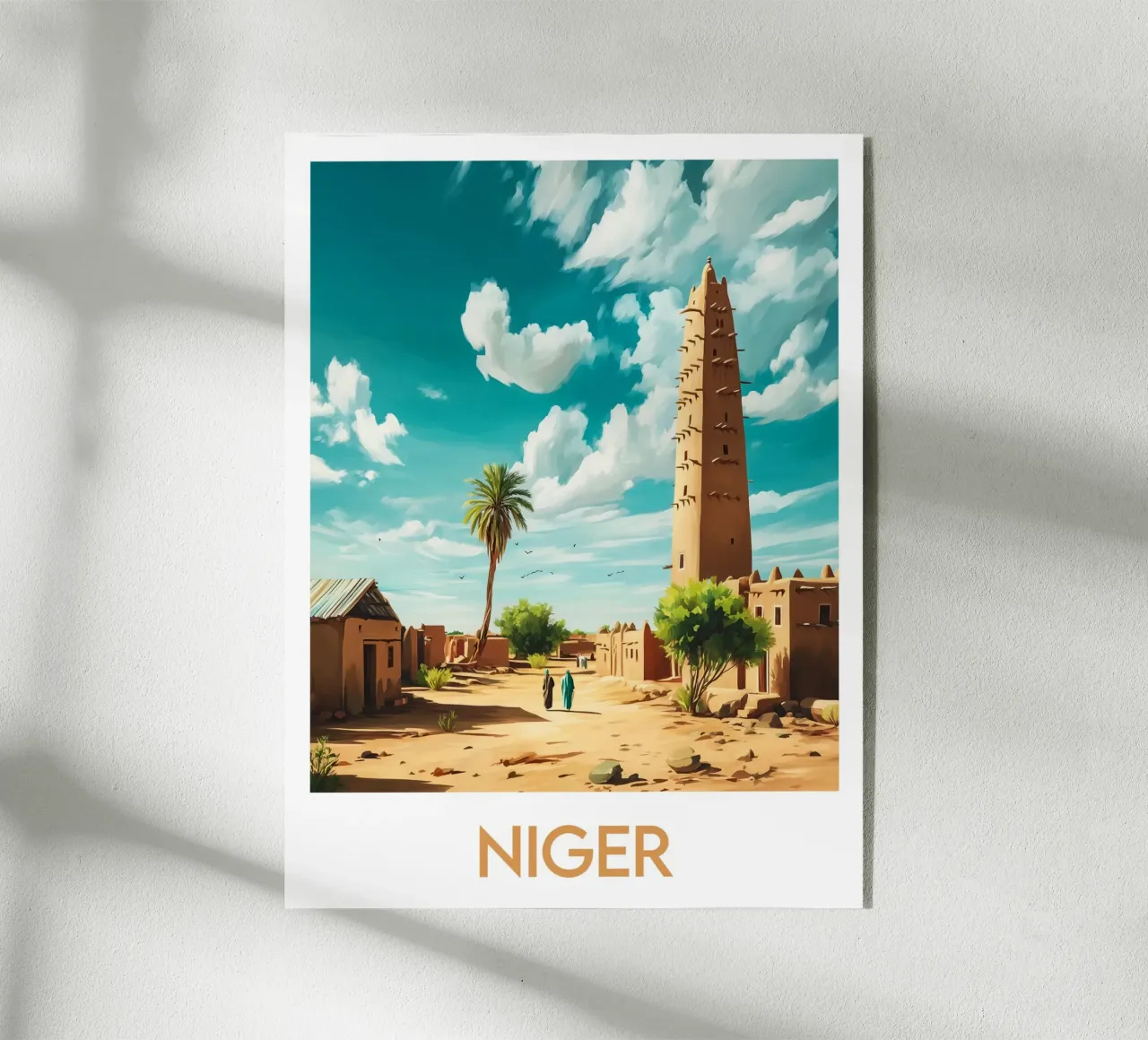 Affiche Niger plexiglass da Frame the World
