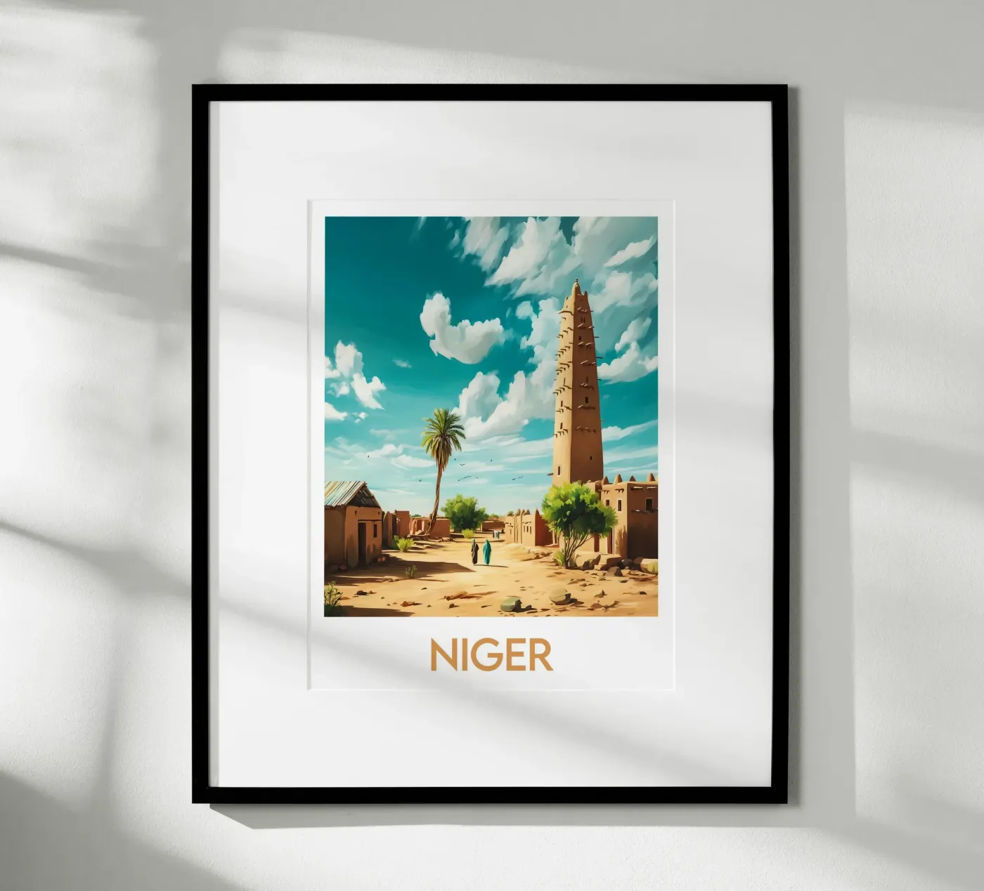 Affiche Niger poster da Frame the World