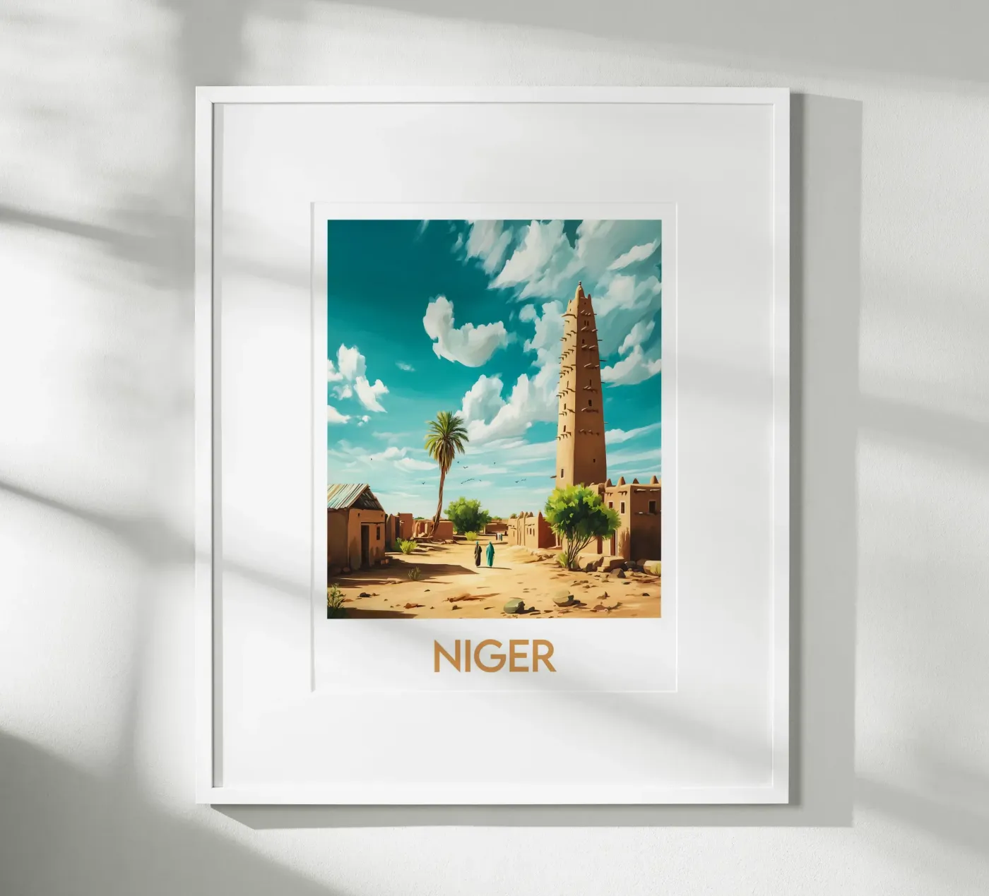 Affiche Niger poster da Frame the World