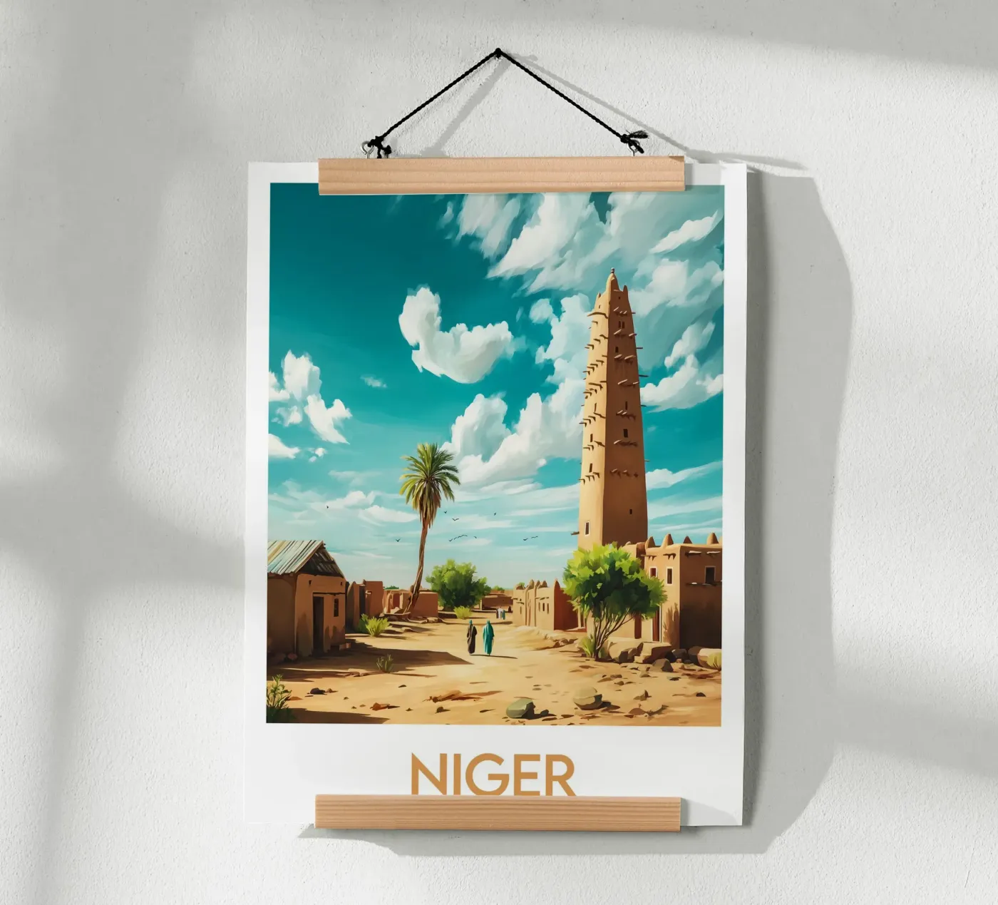 Affiche Niger poster da Frame the World