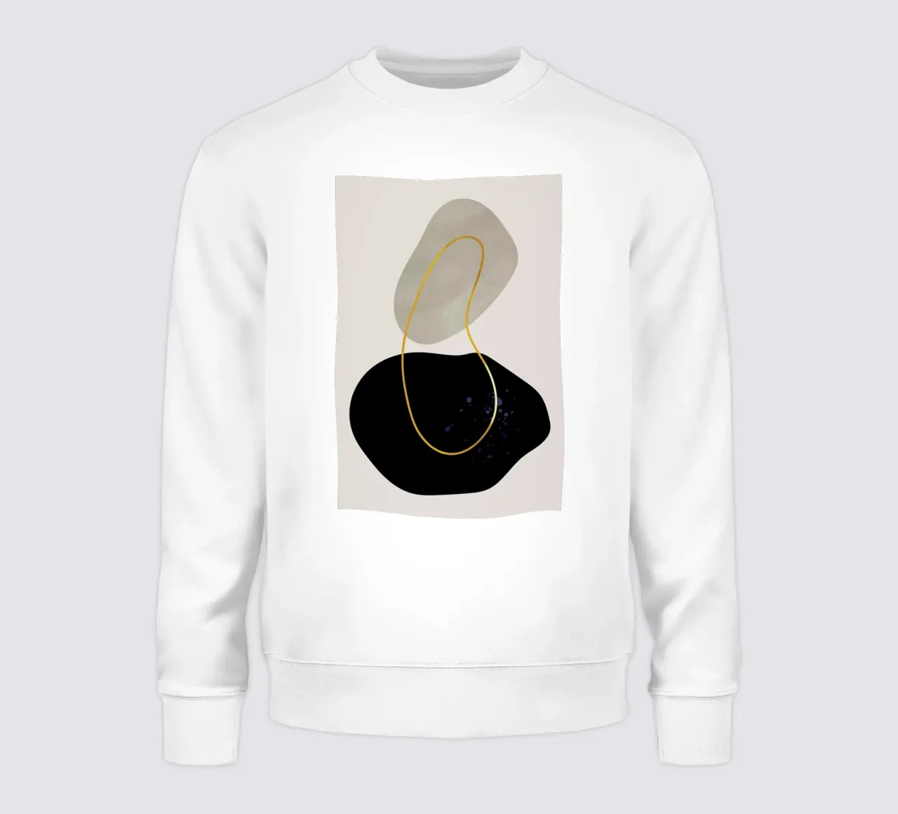 Gold Distance sweatshirt by Pure