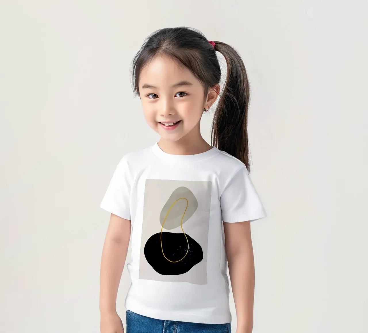 Gold Distance Kinder T-Shirt von Pure