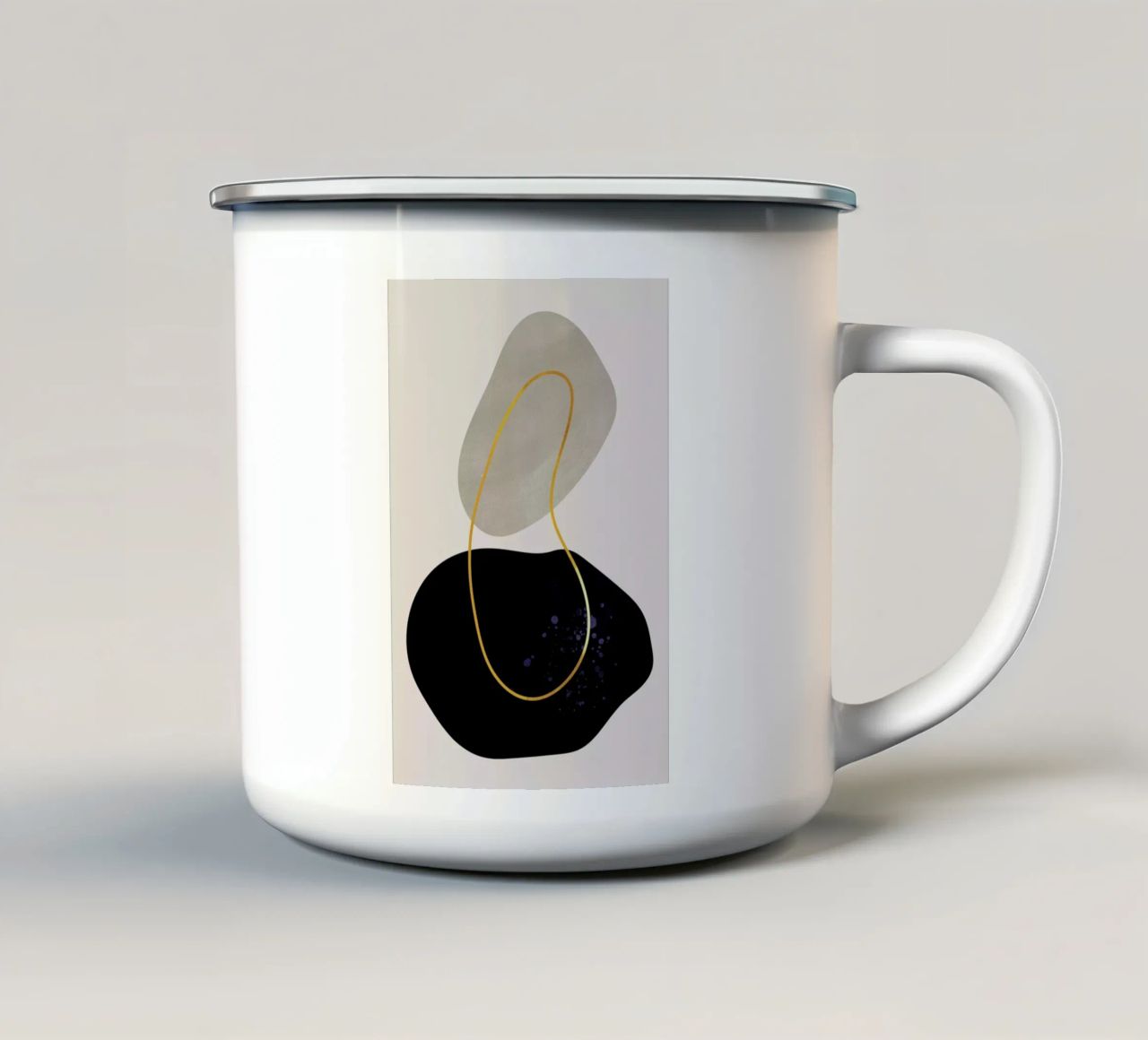 Gold Distance tazza in smalto da Pure