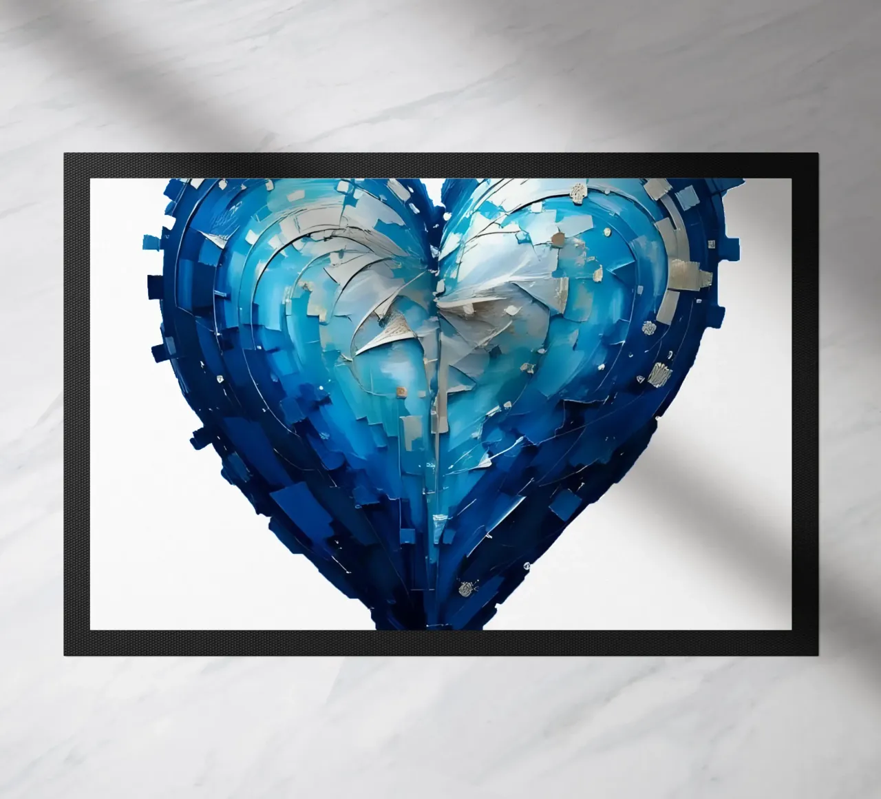 cuore_blu_argento_1a zerbino da Pink- und LoveArt by LK