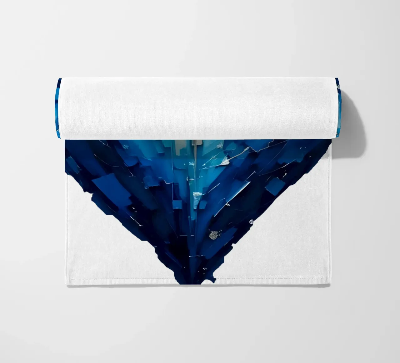 cuore_blu_argento_1a telo mare da Pink- und LoveArt by LK